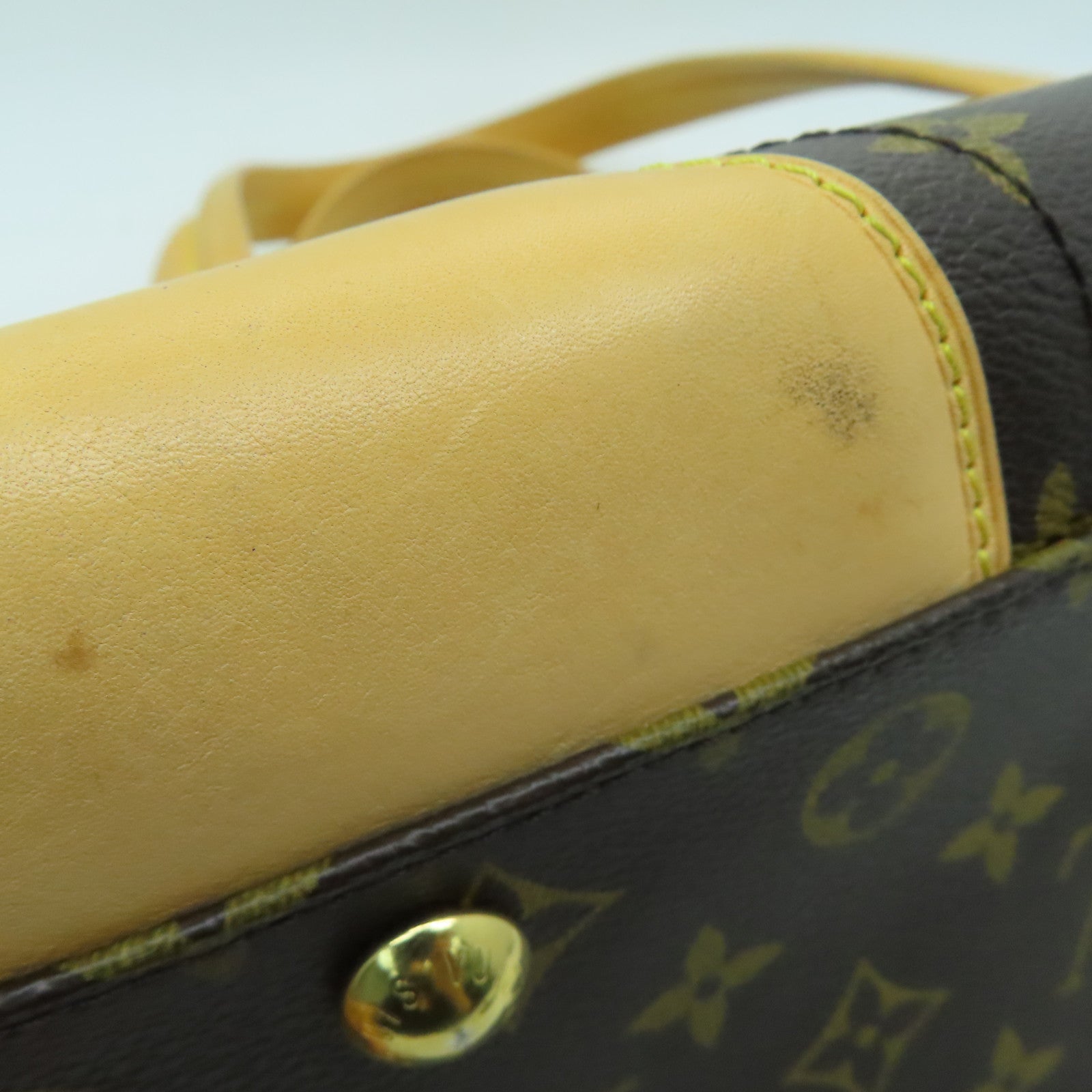 LOUIS VUITTON Monogram Beverly GM金扣手挽袋/肩背袋啡色
