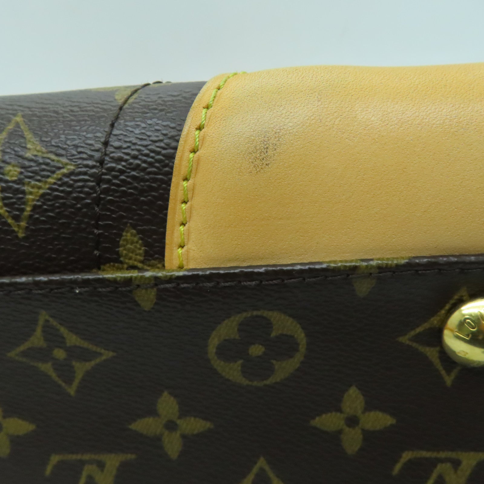 LOUIS VUITTON Monogram Beverly GM金扣手挽袋/肩背袋啡色