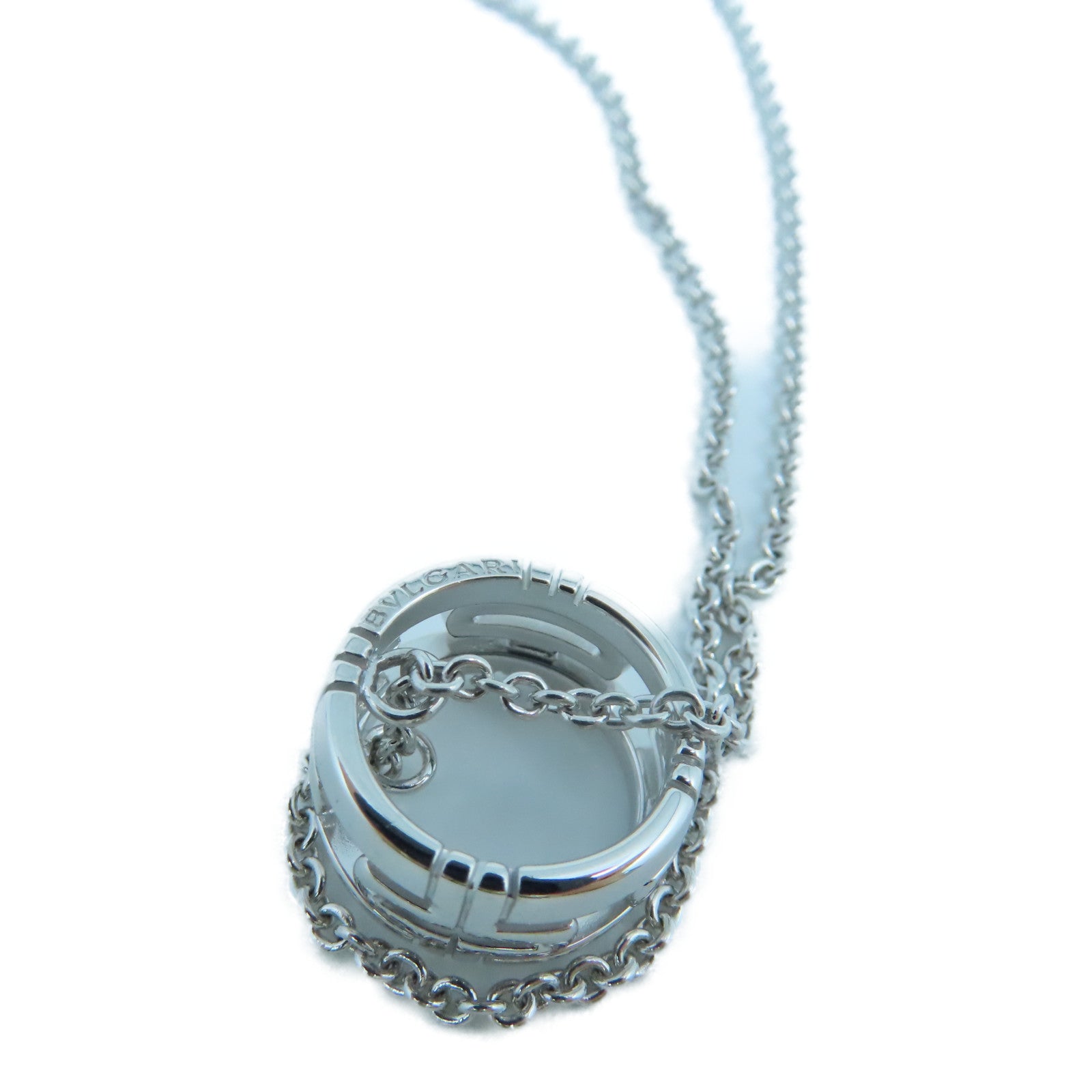 BVLGARI 18K白金Parentesi Necklace項鍊