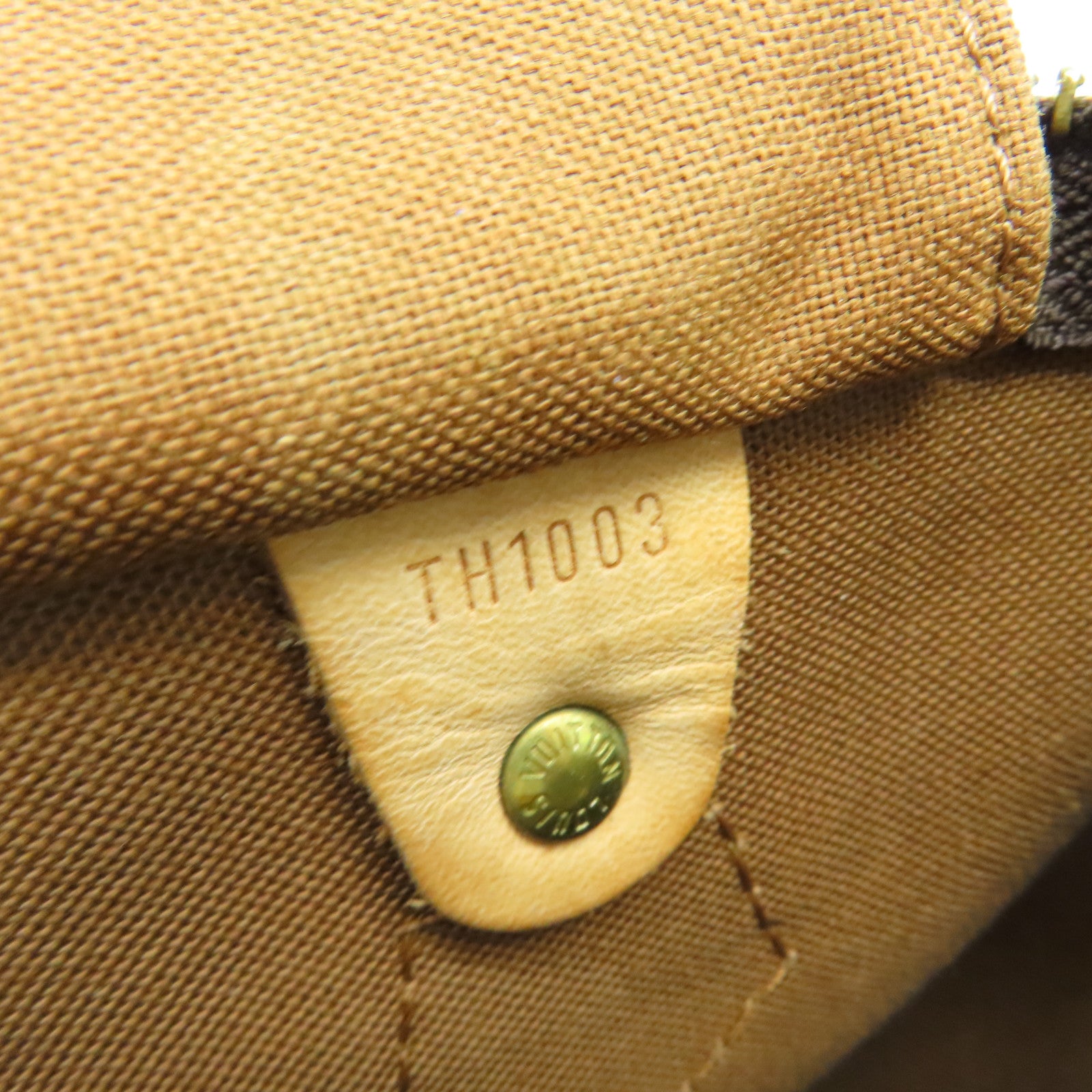 LOUIS VUITTON Monogram Speedy 30金扣手挽袋啡色