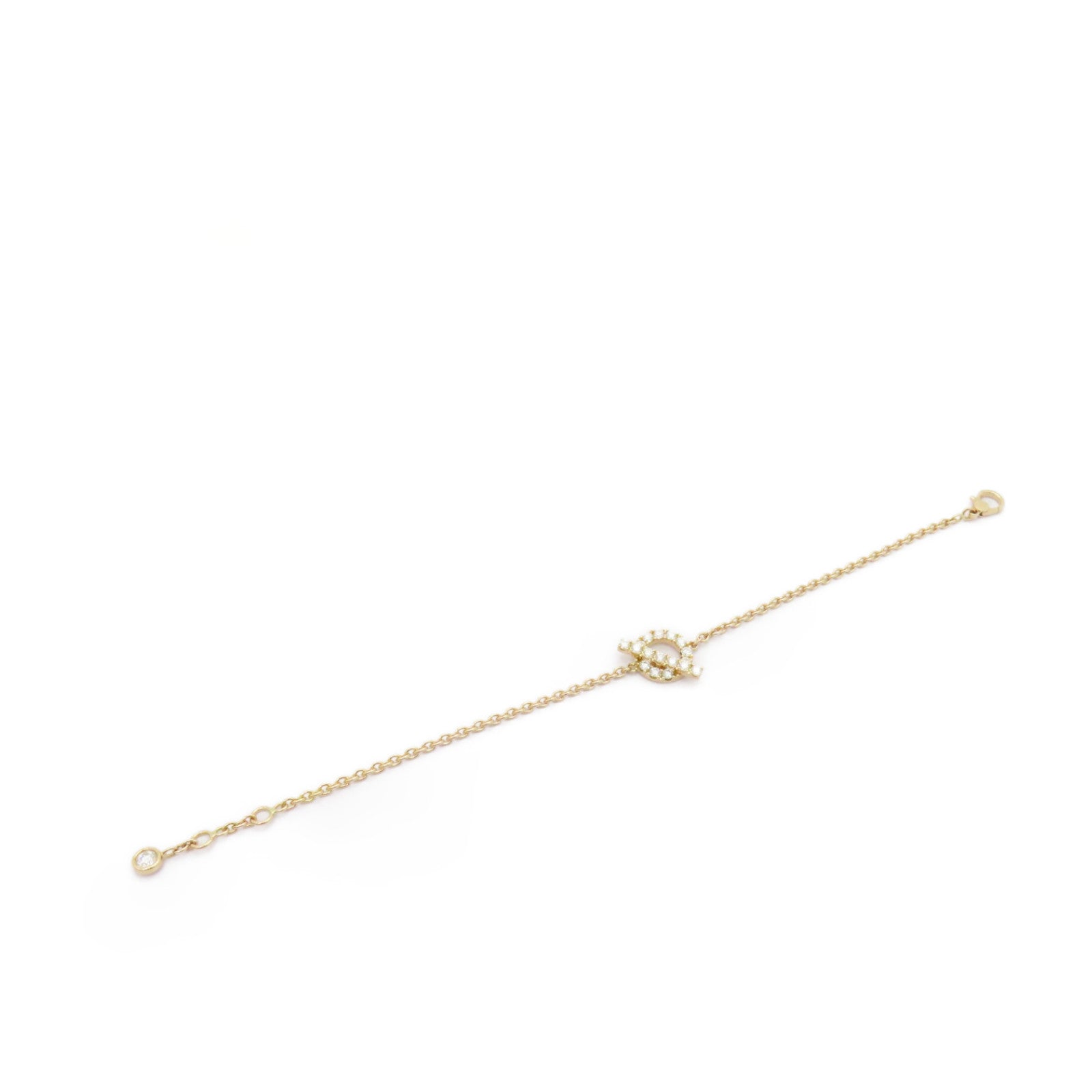 JEWELRY 18K玫瑰金Finesse Bracelet 0.55ct钻石手链