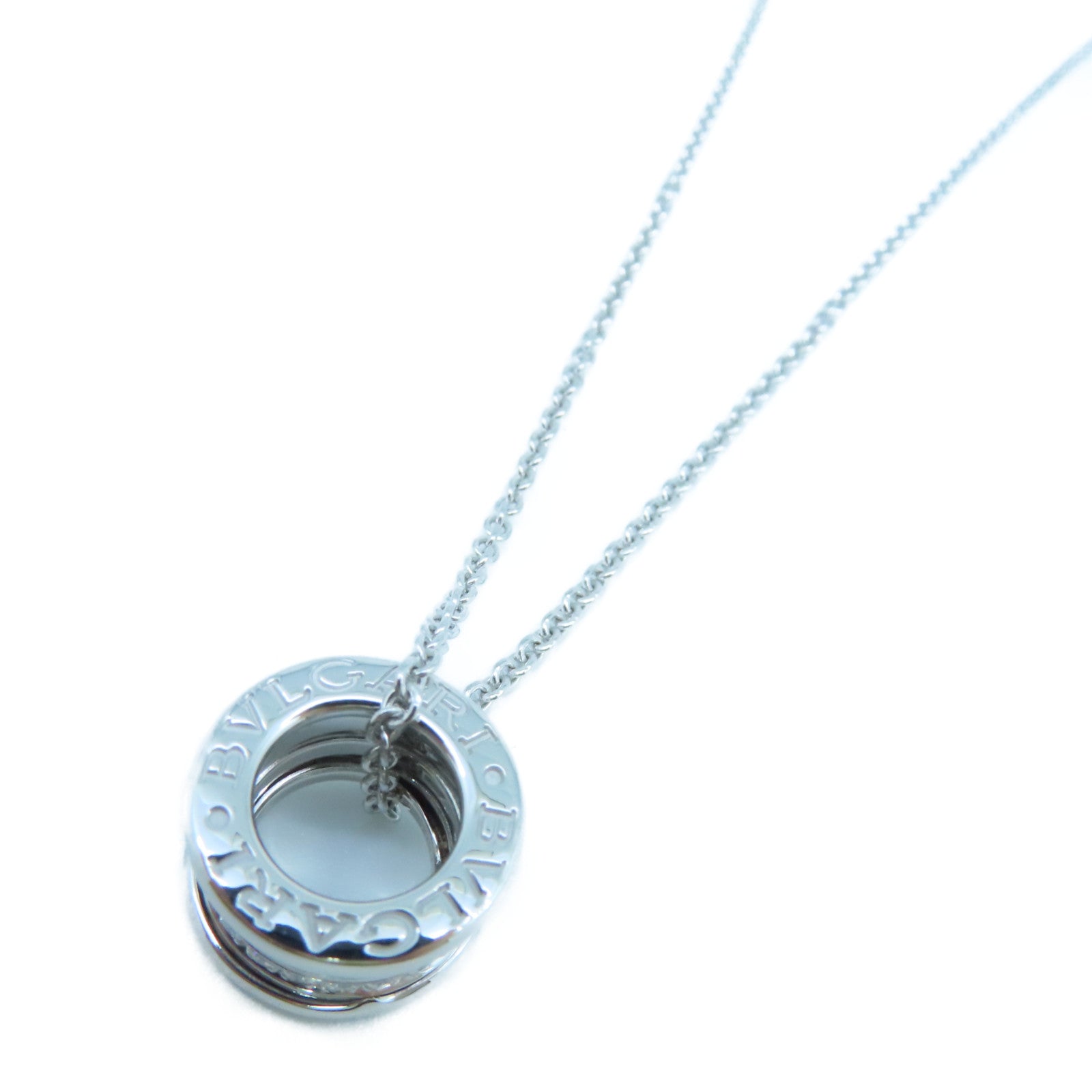 BVLGARI 18K白金B-zero1 Necklace項鍊