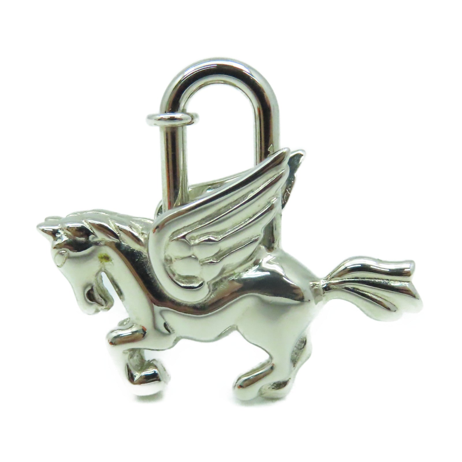 HERMES 金屬Pegasus 1993 Cadena Lock Bag Charm掛飾