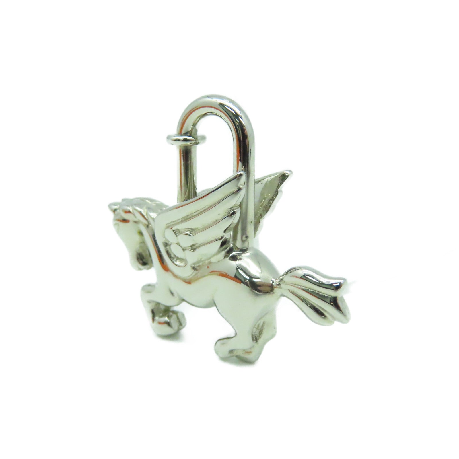 HERMES 金屬Pegasus 1993 Cadena Lock Bag Charm掛飾
