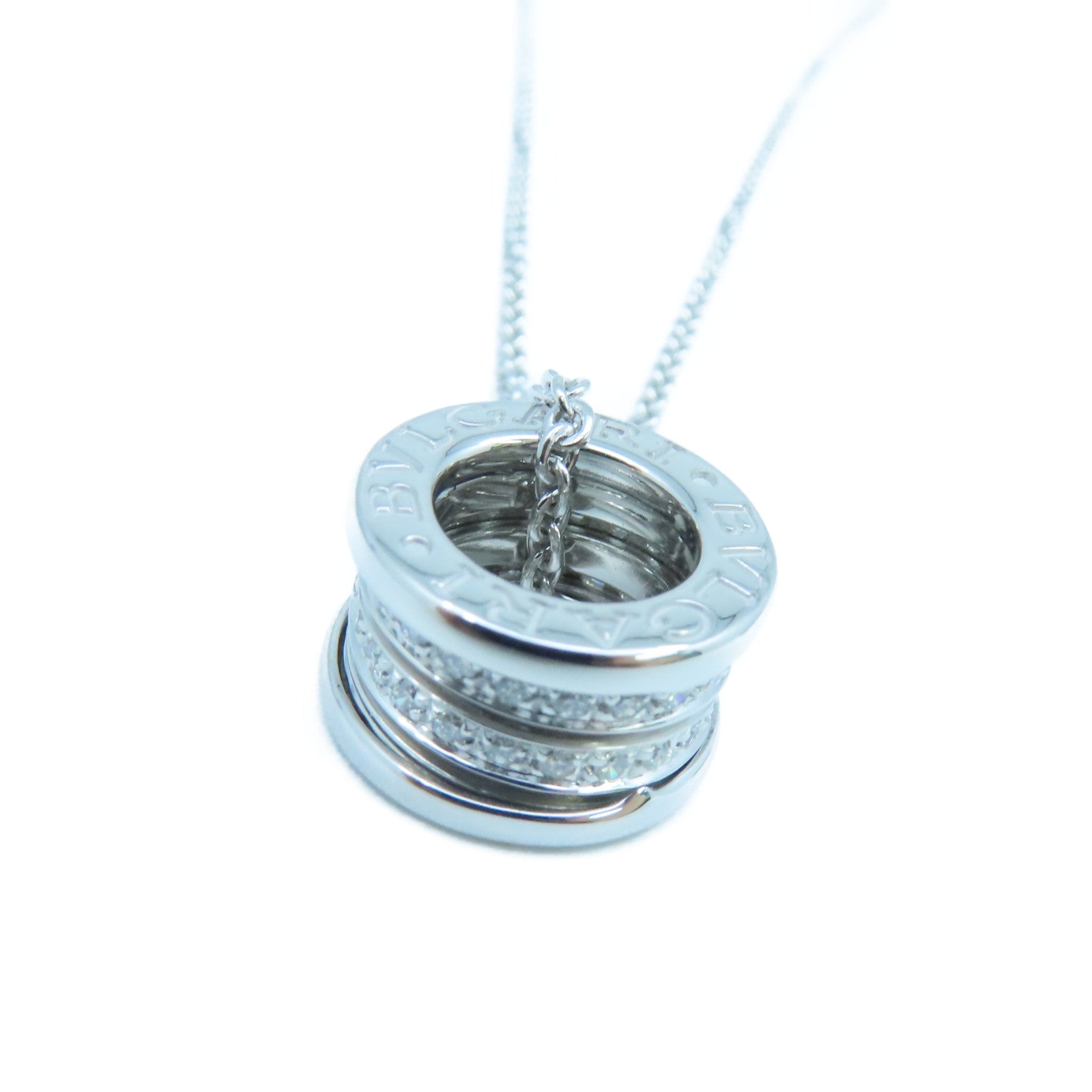 BVLGARI 18K白金B-zero1 Necklace項鍊