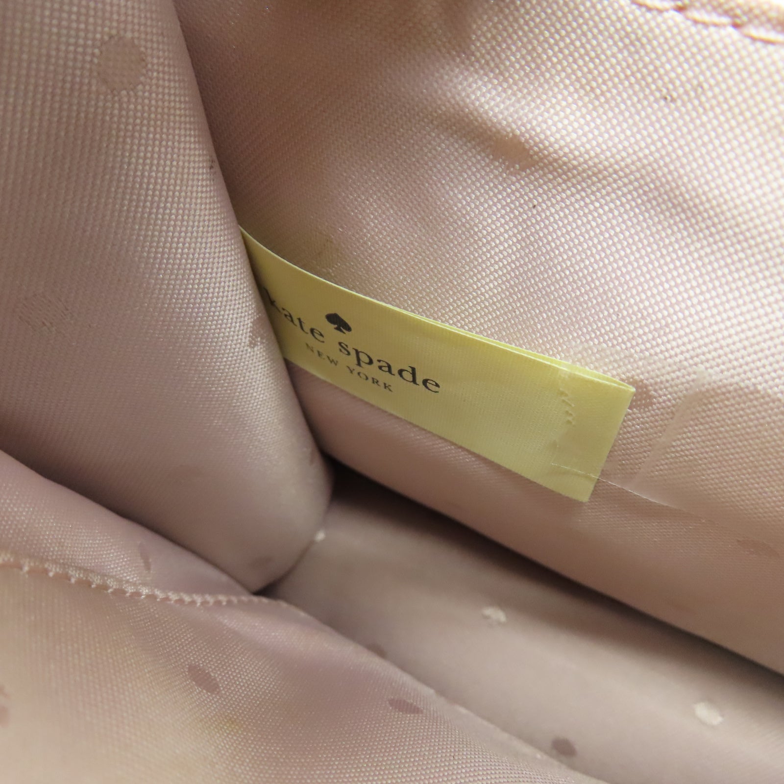 Kate Spade 塗層帆布Shoulder Bag金扣鏈帶肩背袋黑色