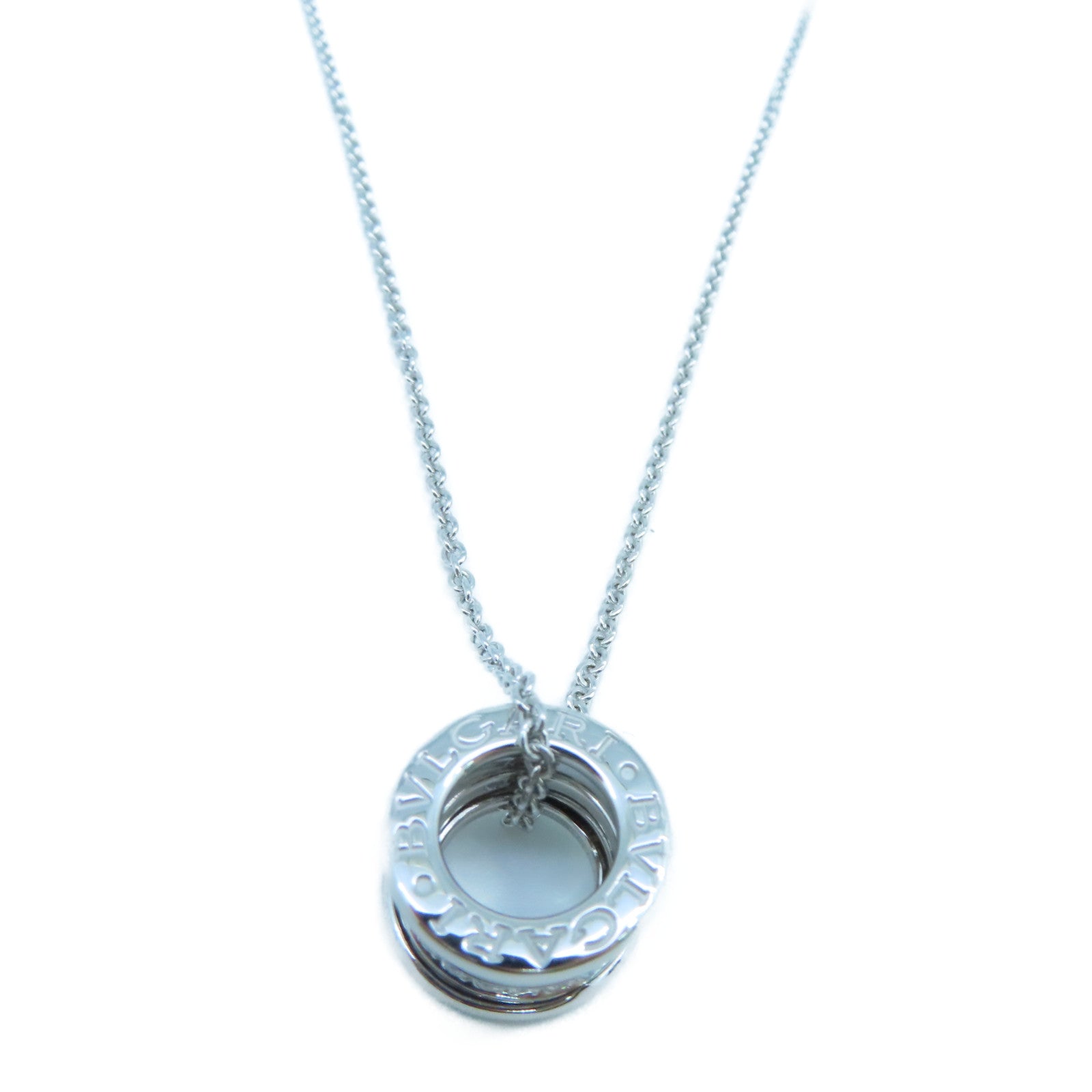 BVLGARI 18K白金B-zero1 Necklace項鍊