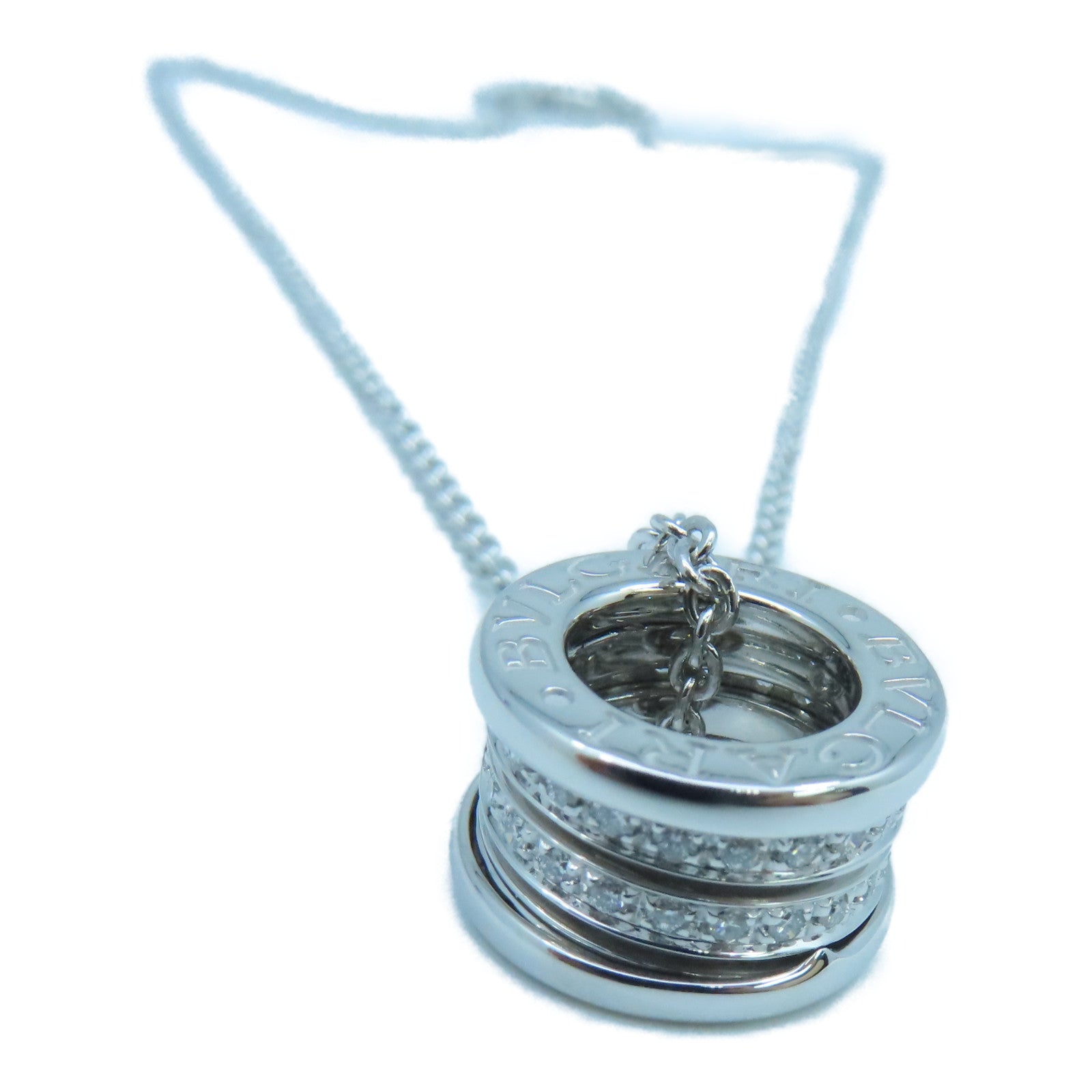 BVLGARI 18K白金B-zero1 Necklace項鍊