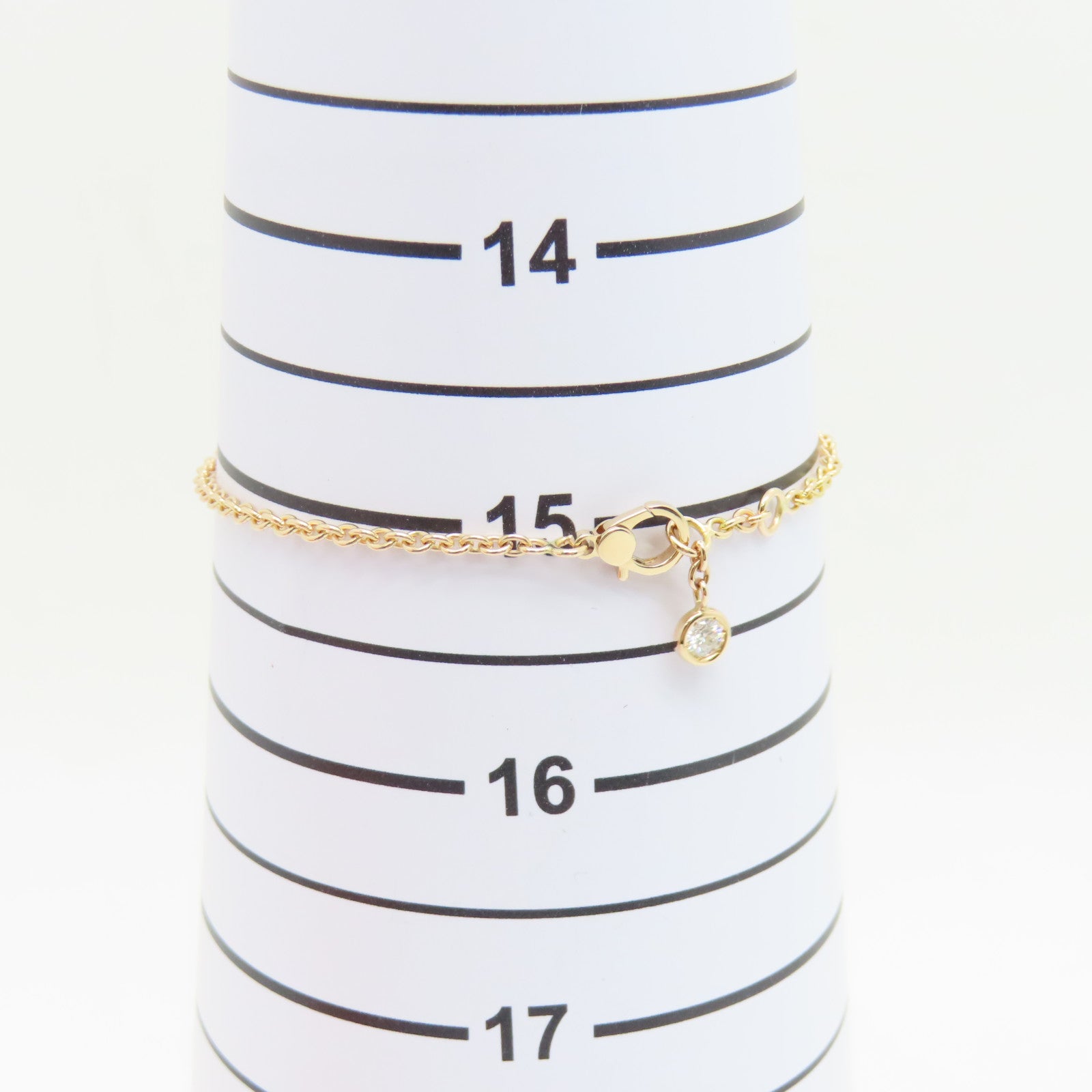 JEWELRY 18K玫瑰金Finesse Bracelet 0.55ct钻石手链