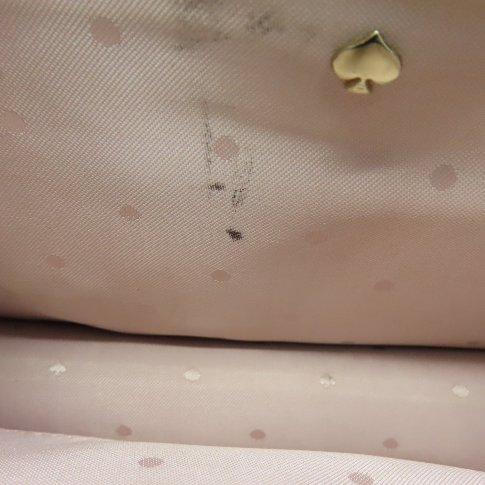 Kate Spade 塗層帆布Shoulder Bag金扣鏈帶肩背袋黑色