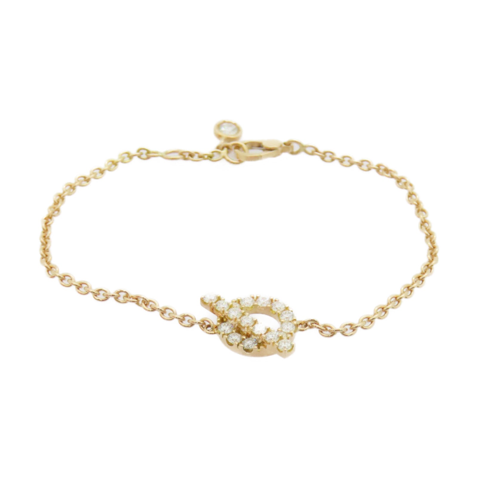 JEWELRY 18K玫瑰金Finesse Bracelet 0.55ct钻石手链