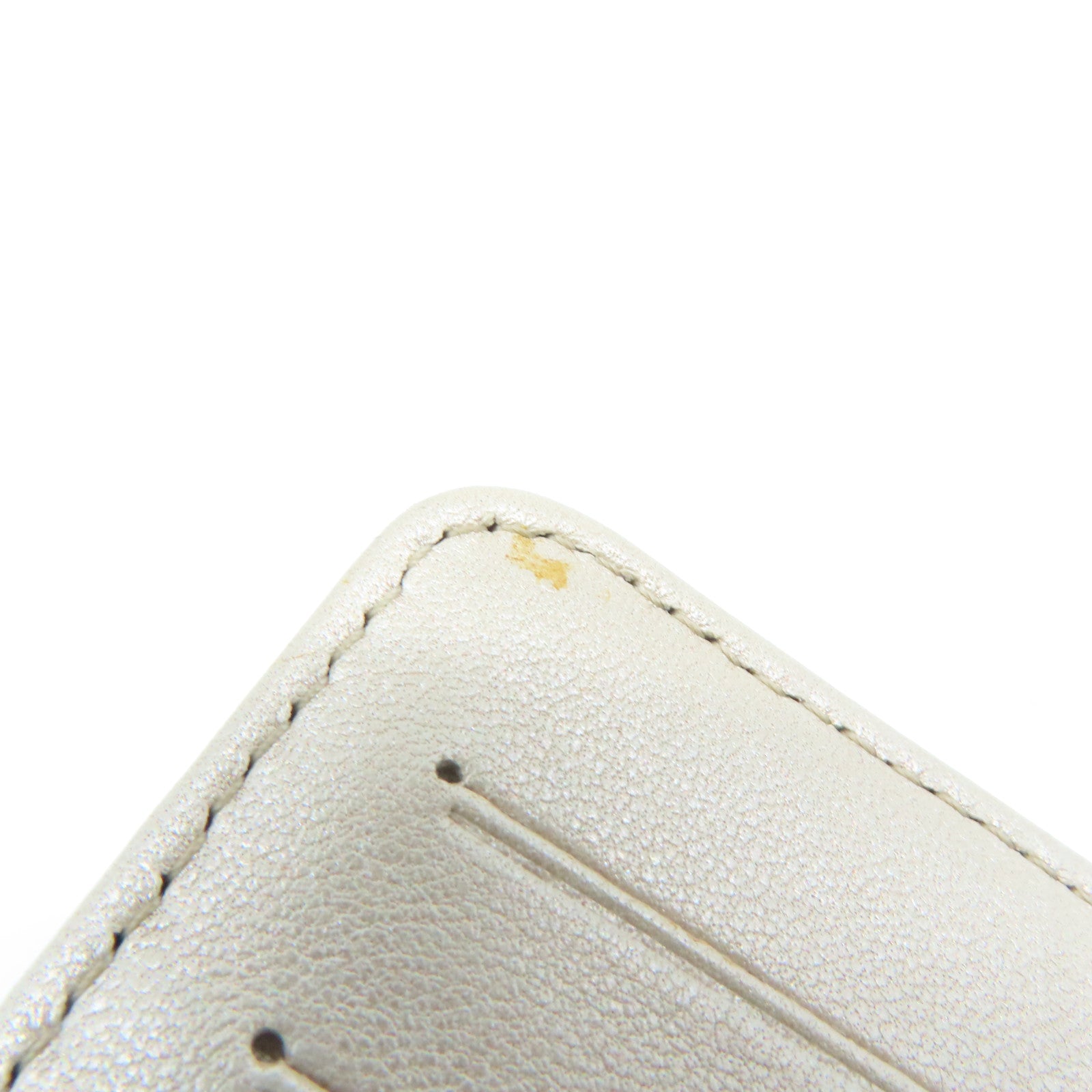 CHANEL 羊皮皮革Wallet金扣长钱包绿色