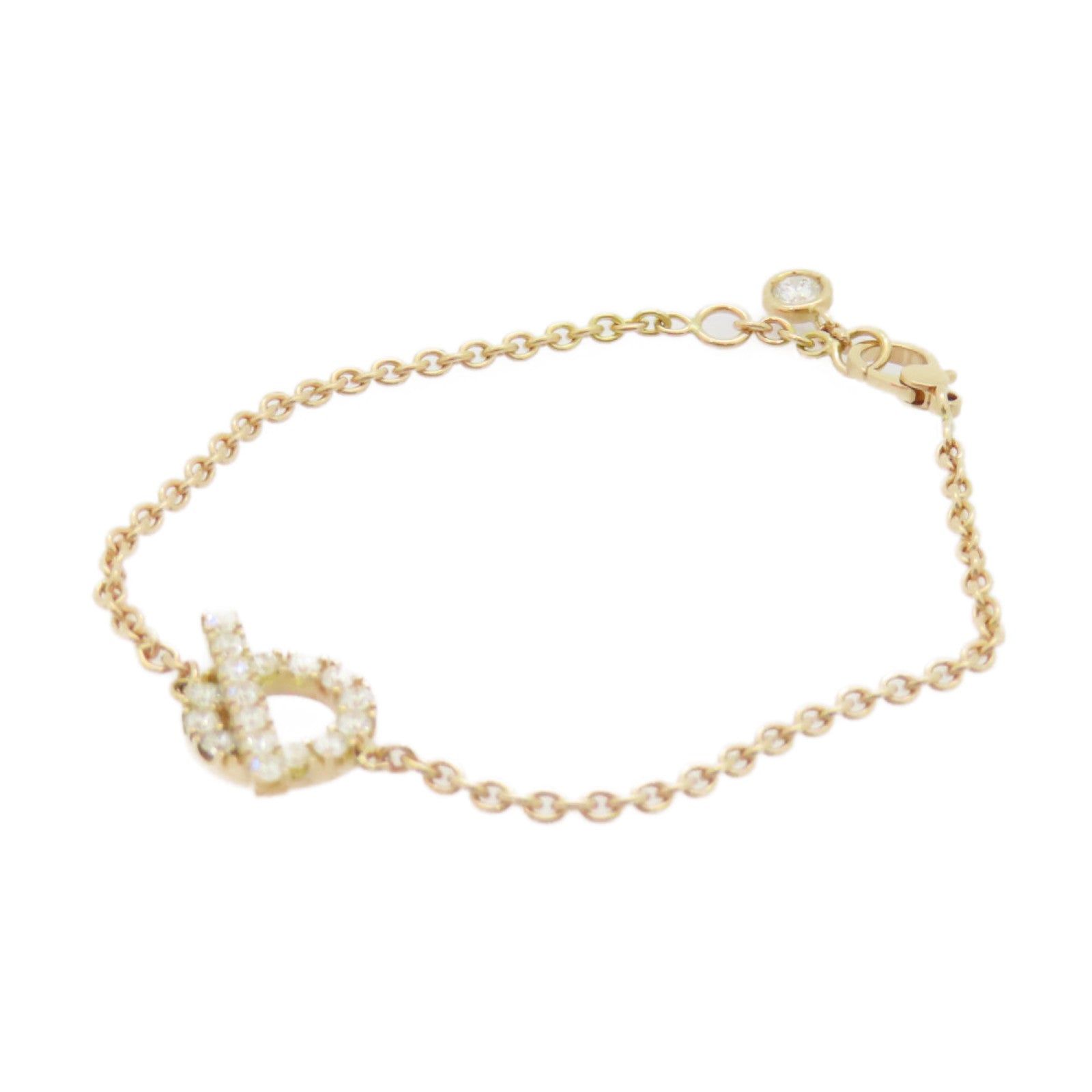JEWELRY 18K玫瑰金Finesse Bracelet 0.55ct钻石手链
