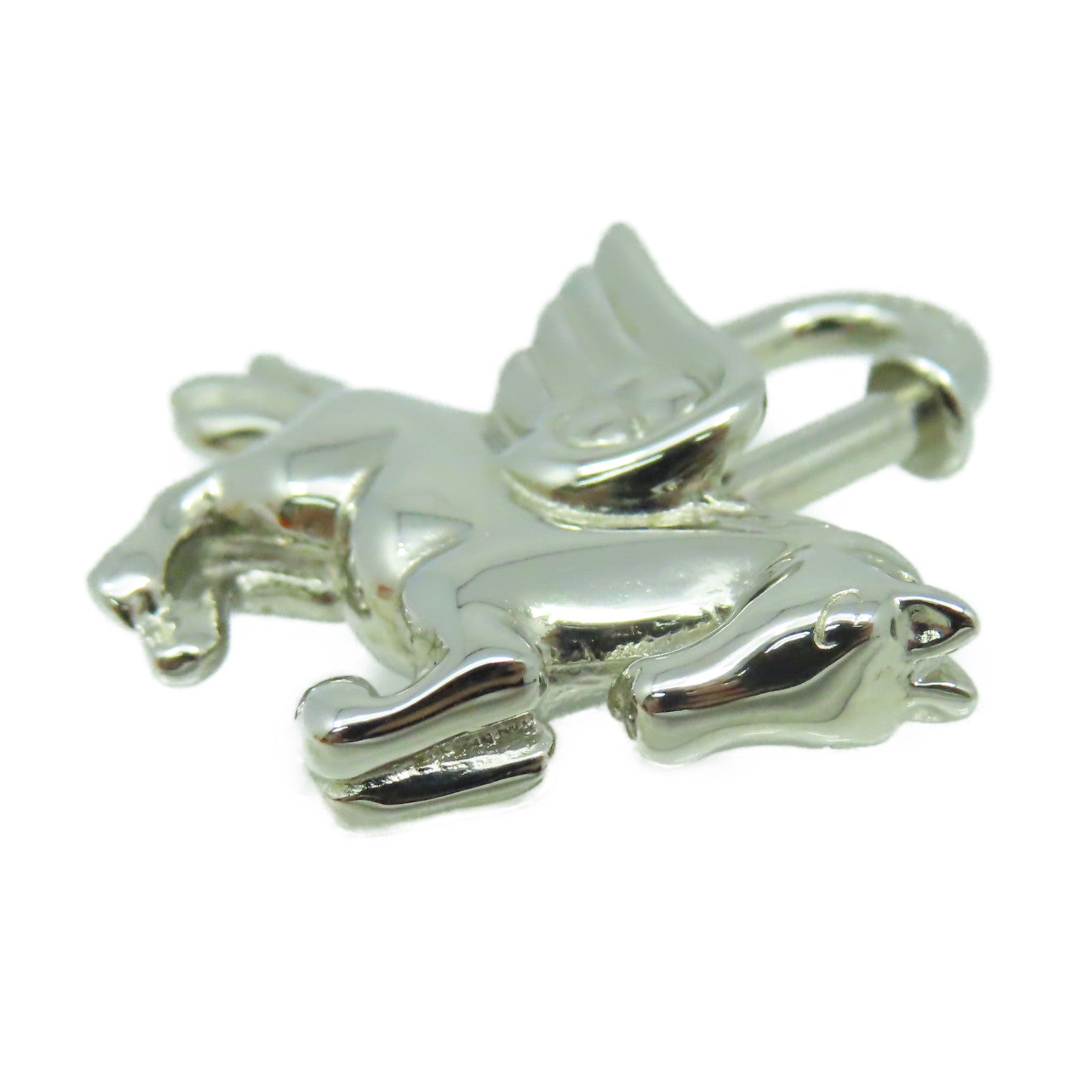 HERMES 金屬Pegasus 1993 Cadena Lock Bag Charm掛飾