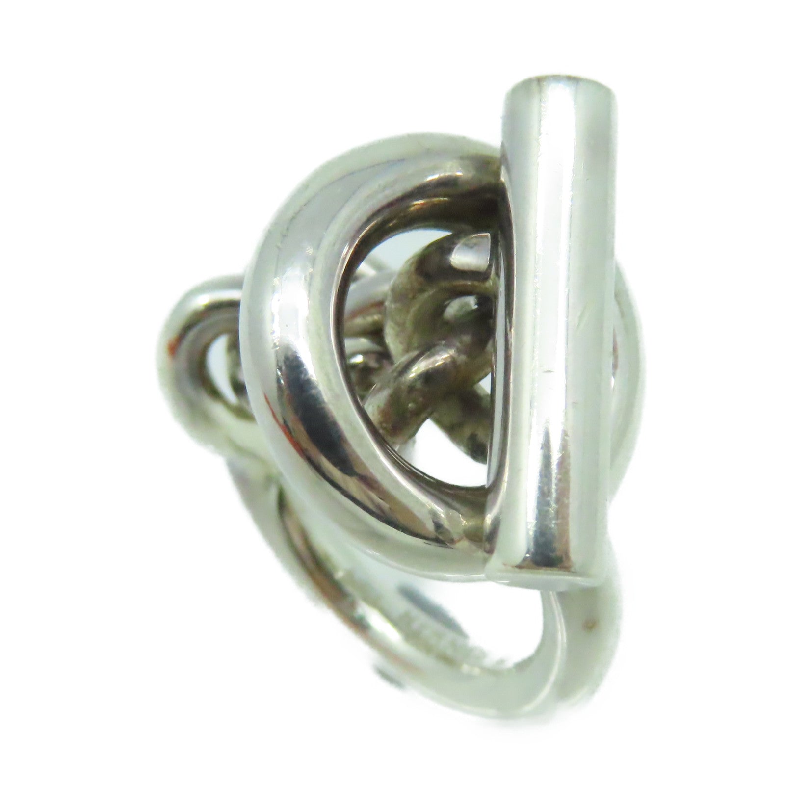 HERMES 925純銀Croisette Ring戒指#53