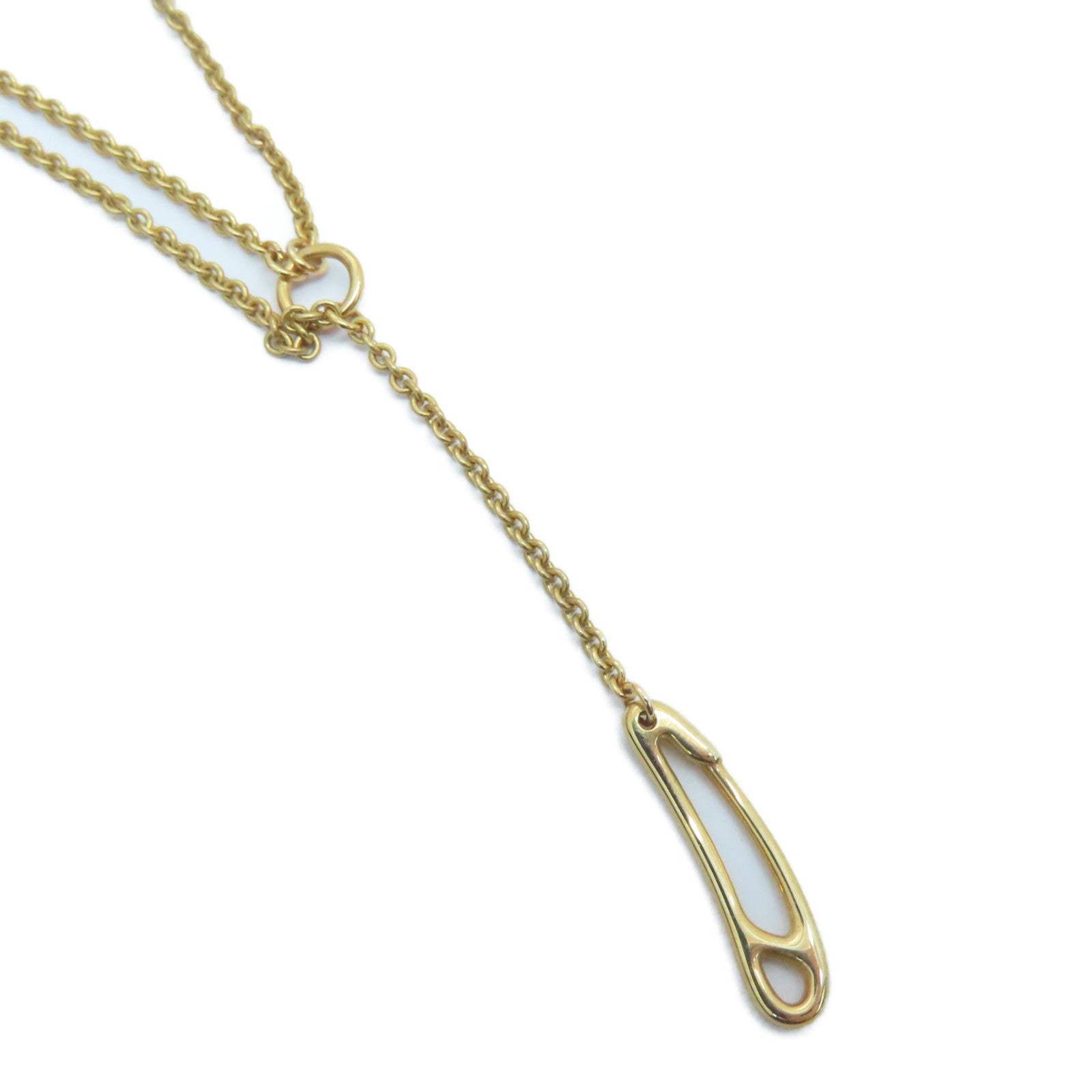 HERMES 18K玫瑰金Collier Chaine D Ancre Mini Punk项链