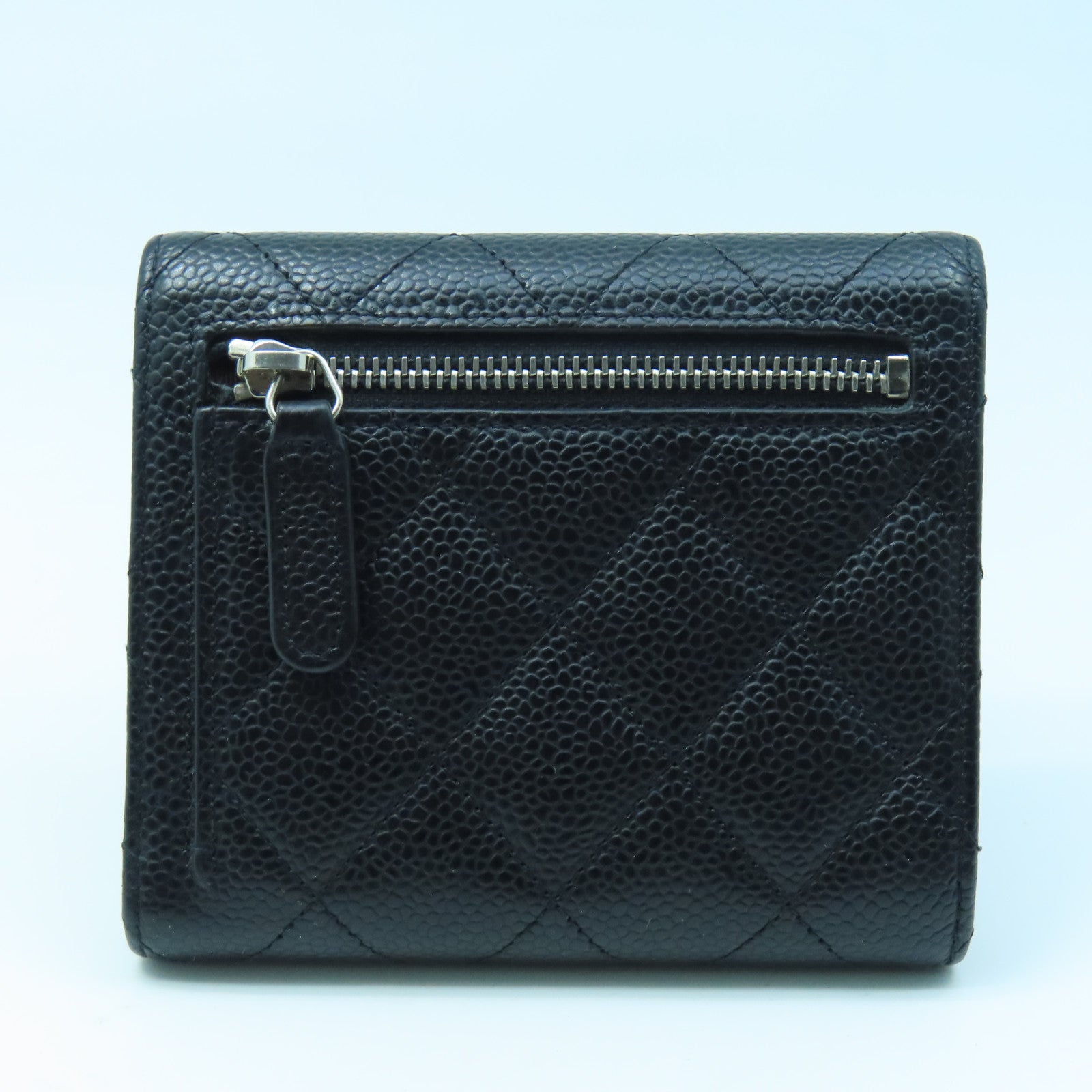 Chanel wallet trifold caviar Clearance