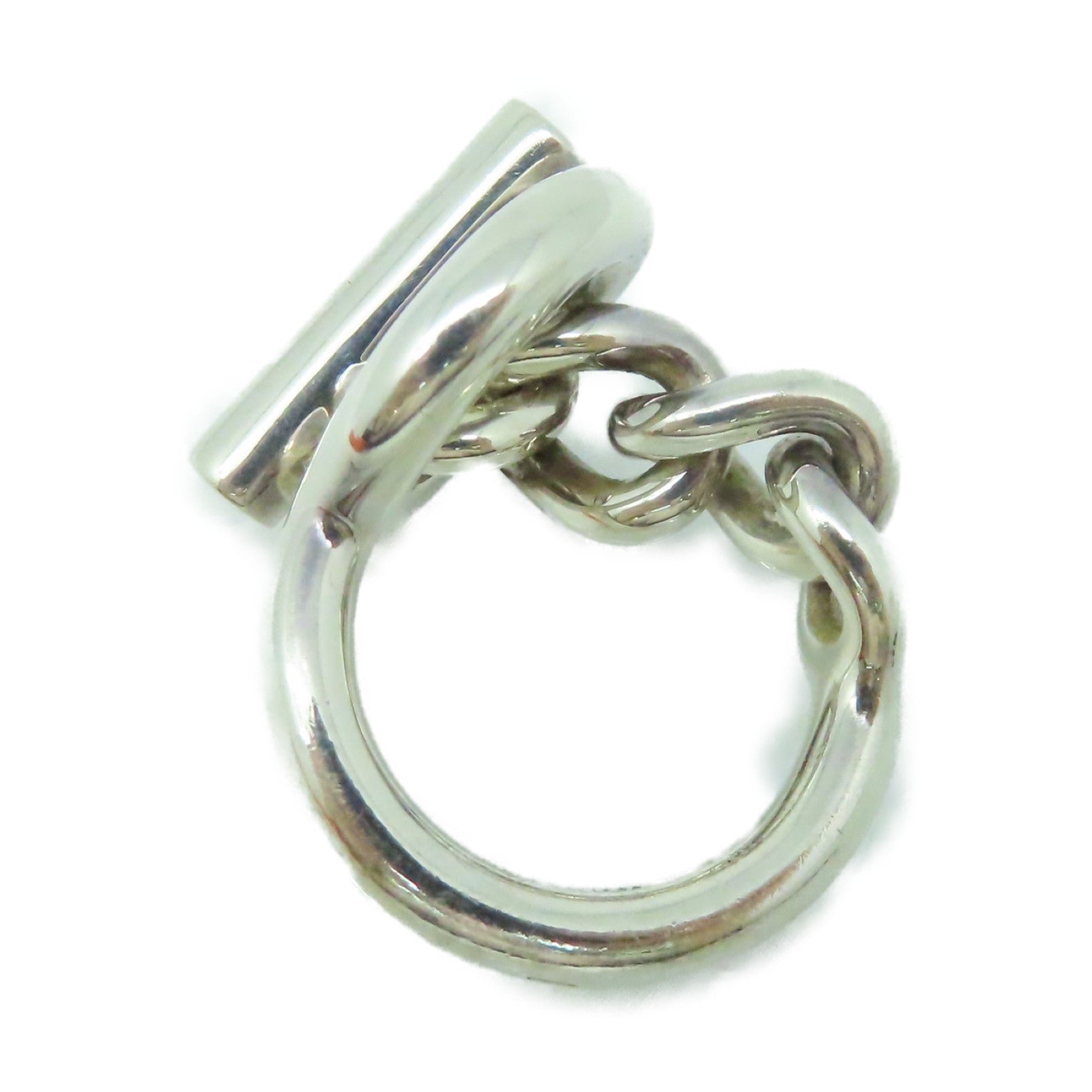 HERMES 925純銀Croisette Ring戒指#53