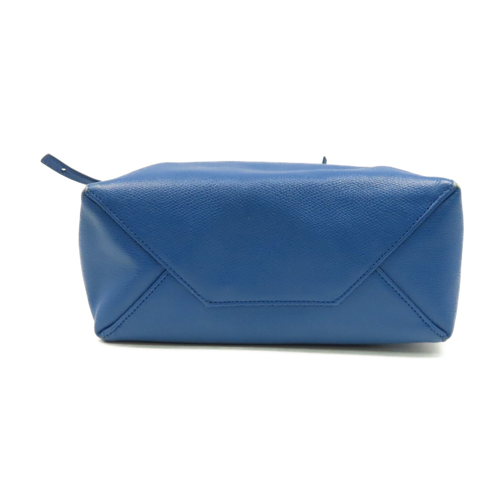 CELINE 牛皮皮革Cabas Bag手挽肩背兩用袋藍色