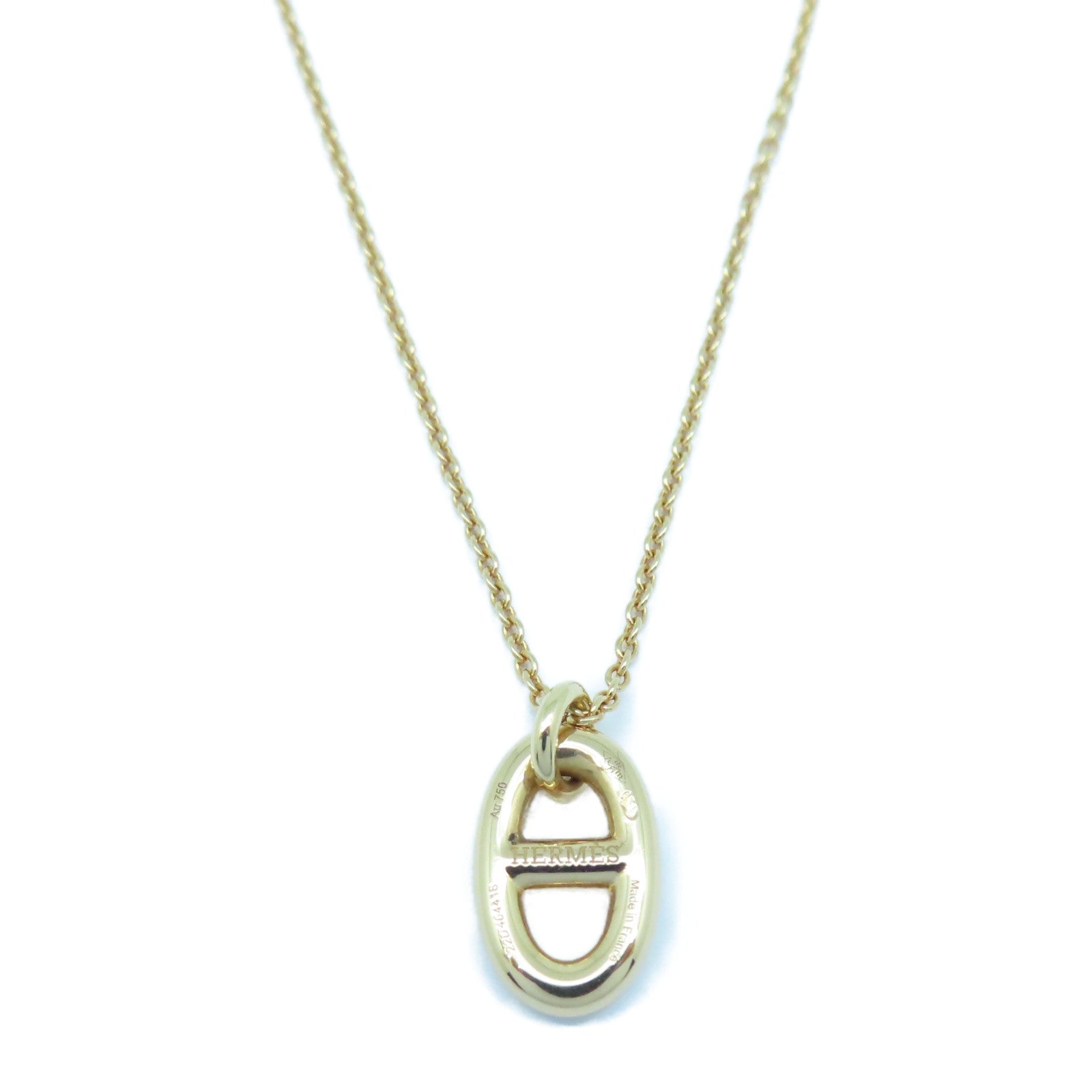 HERMES 18K玫瑰金Pendentif Farandole項鏈