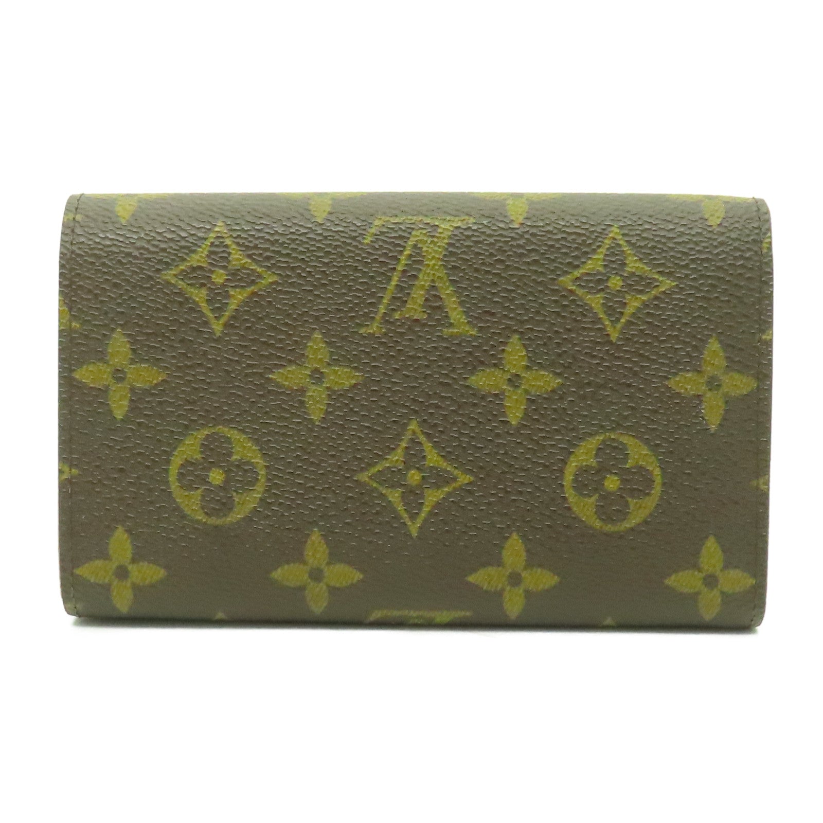 LOUIS VUITTON Monogram Wallet金扣錢包啡色