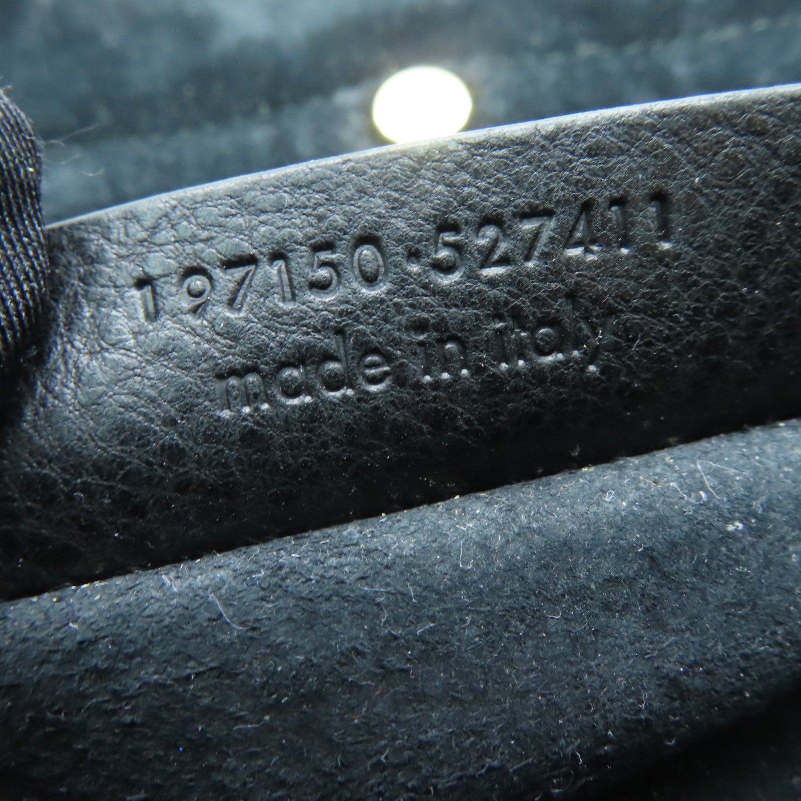 YVES SAINT LAURENT 【激減優惠】牛皮皮革Shoulder Bag手挽肩背兩用袋紫色/黑色