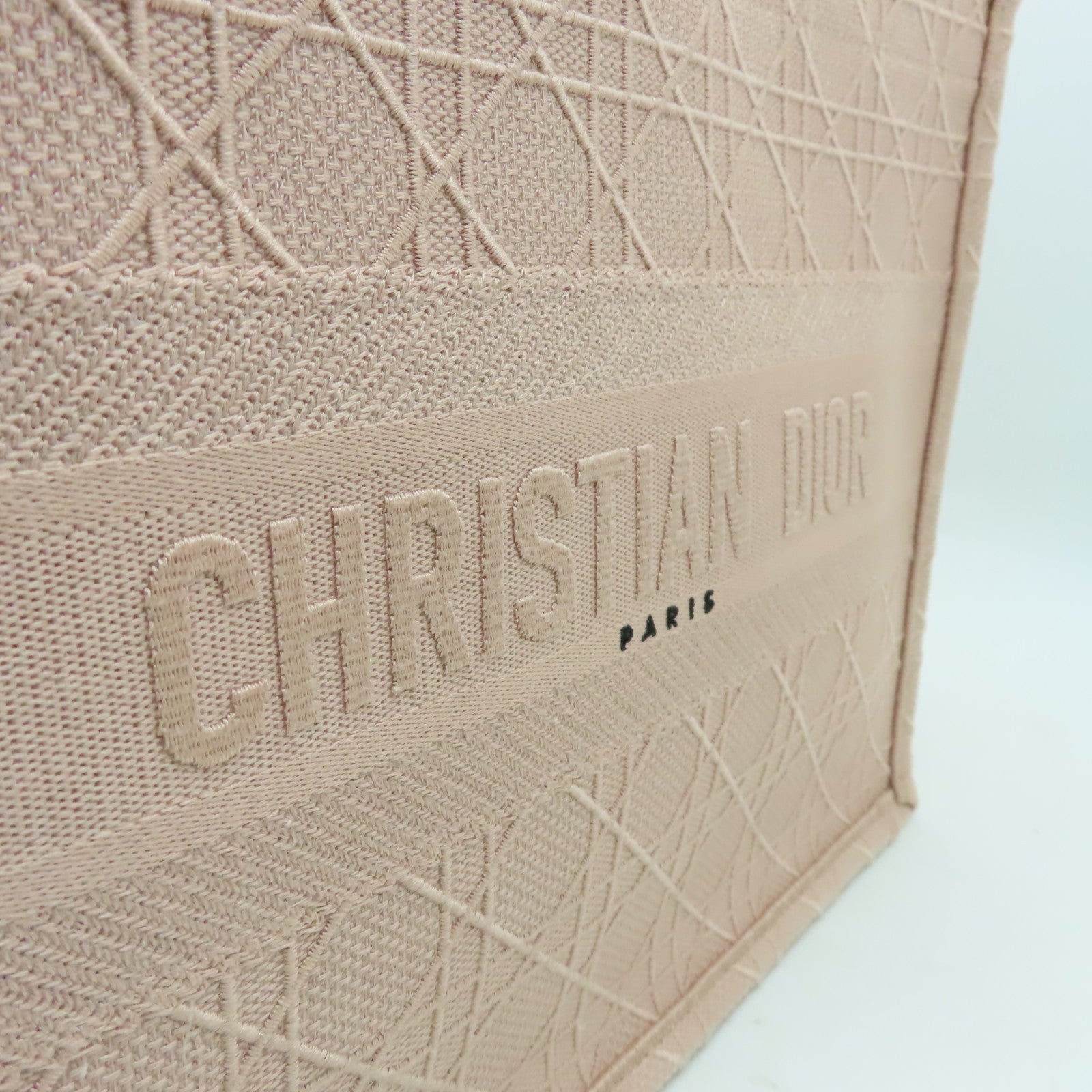 Dior 帆布Book Tote Bag手挽袋粉紅色