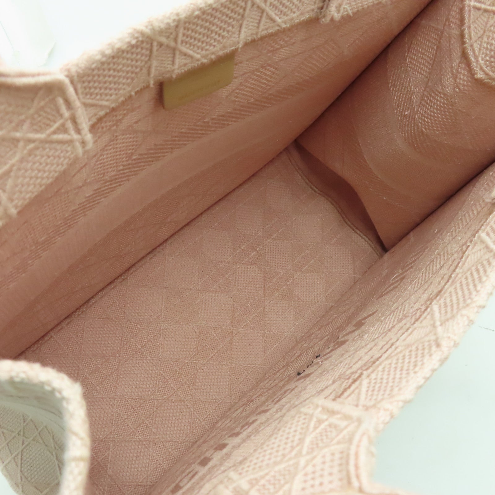 Dior 帆布Book Tote Bag手挽袋粉紅色