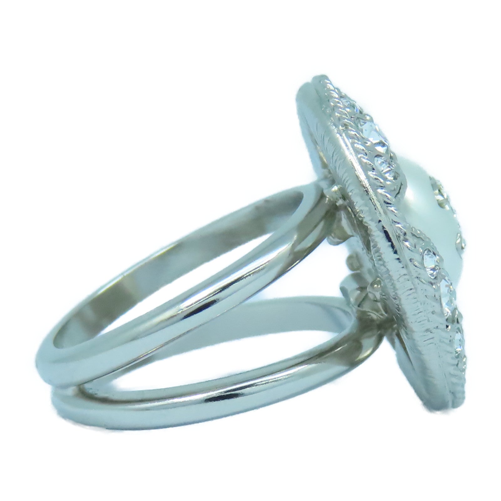 CHANEL 金屬Ring戒指US#6.75