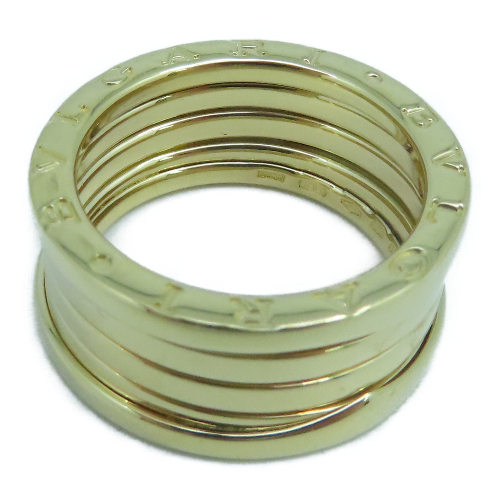 BVLGARI 18K黄金B-zero1 Ring戒指US#8/BVLGARI#58
