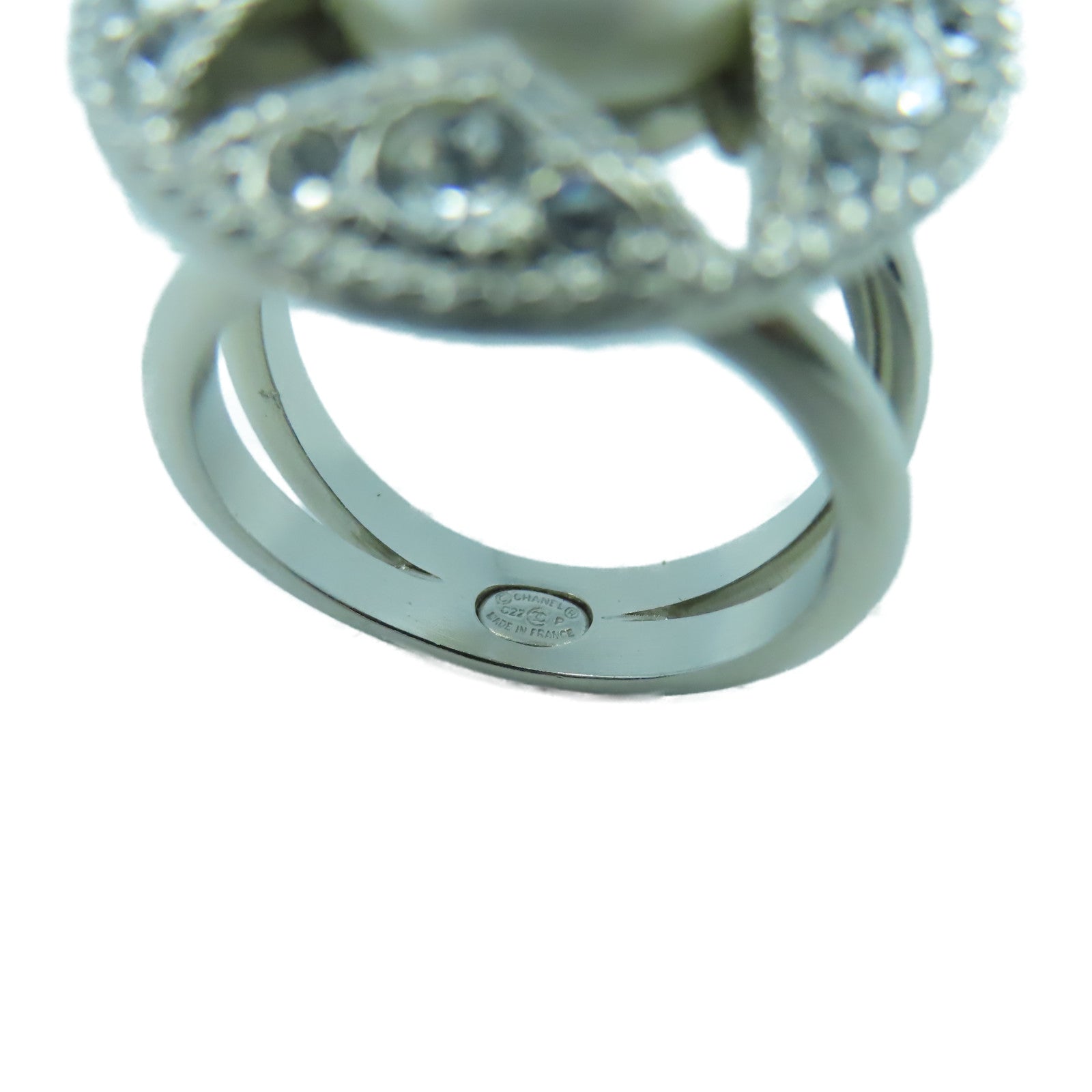 CHANEL 金屬Ring戒指US#6.75