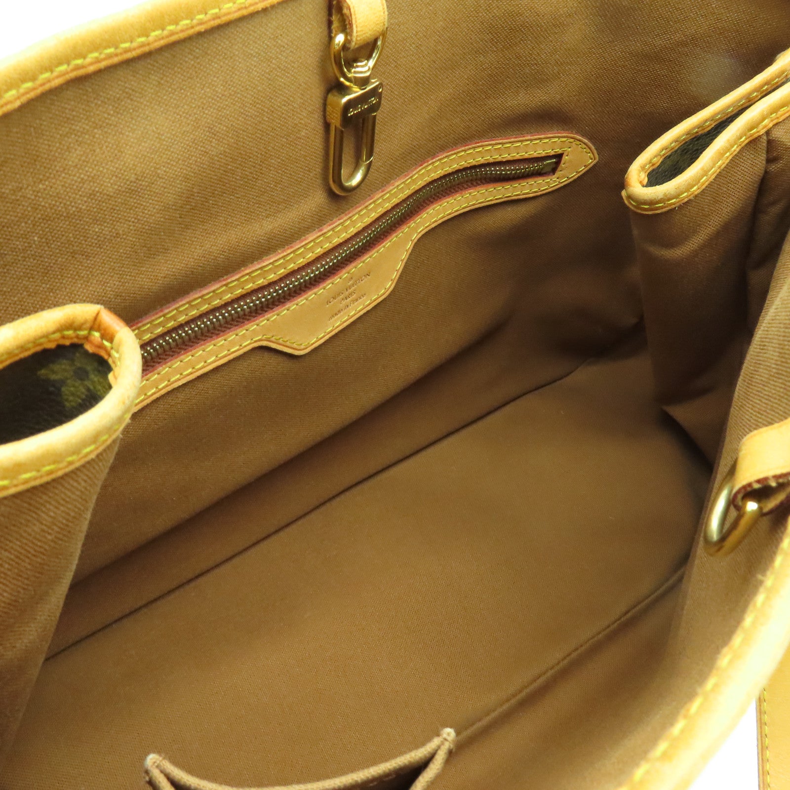LOUIS VUITTON Monogram Batignolles Horizontal金扣肩背袋棕色