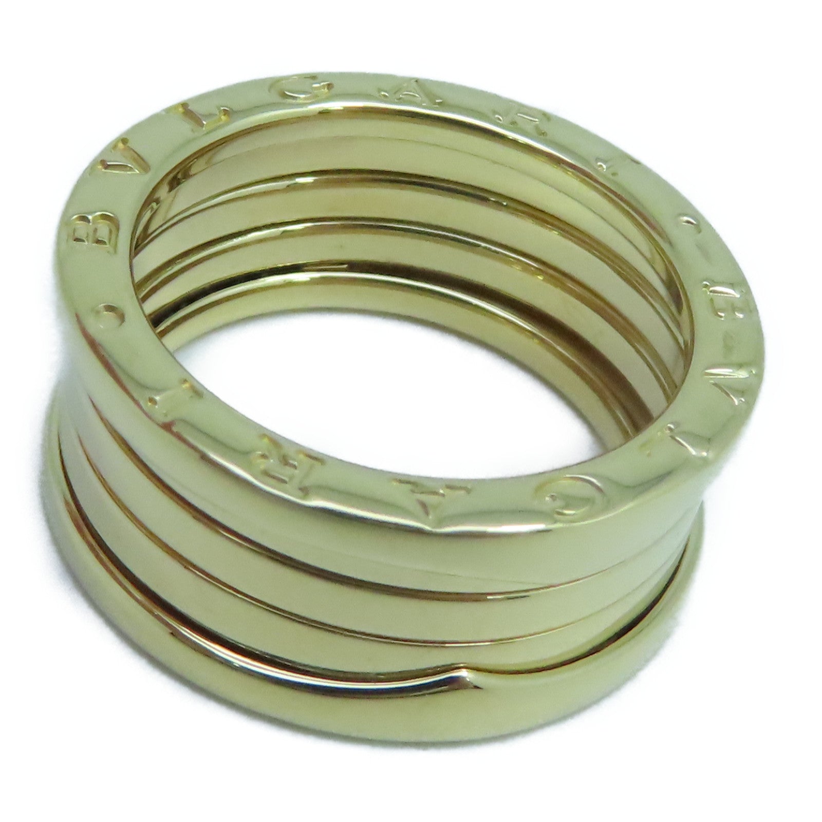 BVLGARI 18K黄金B-zero1 Ring戒指US#8/BVLGARI#58