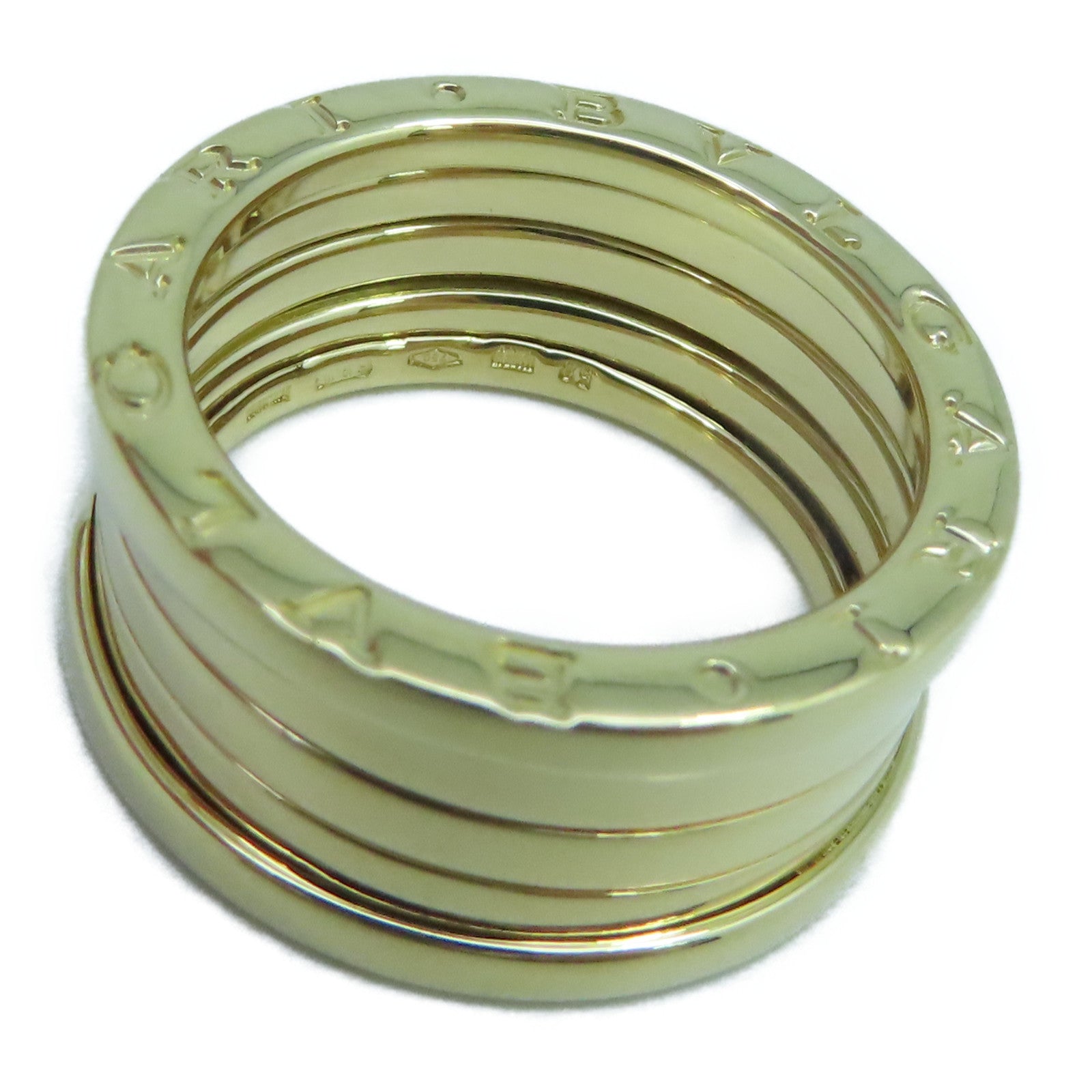 BVLGARI 18K黄金B-zero1 Ring戒指US#8/BVLGARI#58