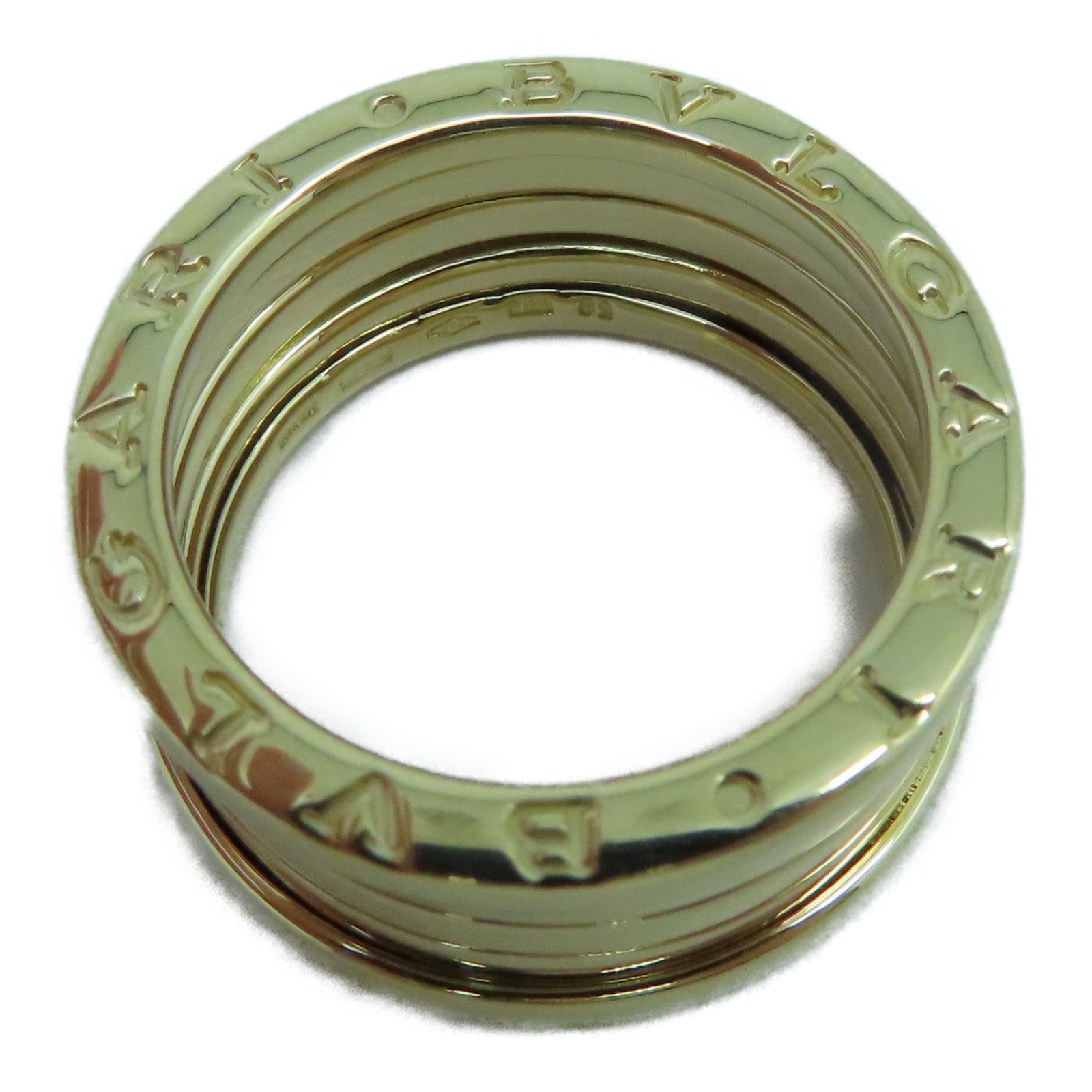 BVLGARI 18K黄金B-zero1 Ring戒指US#8/BVLGARI#58