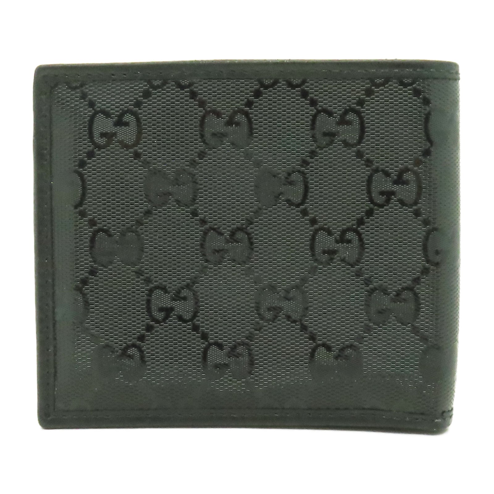 GUCCI 塗層帆布Wallet錢包黑色