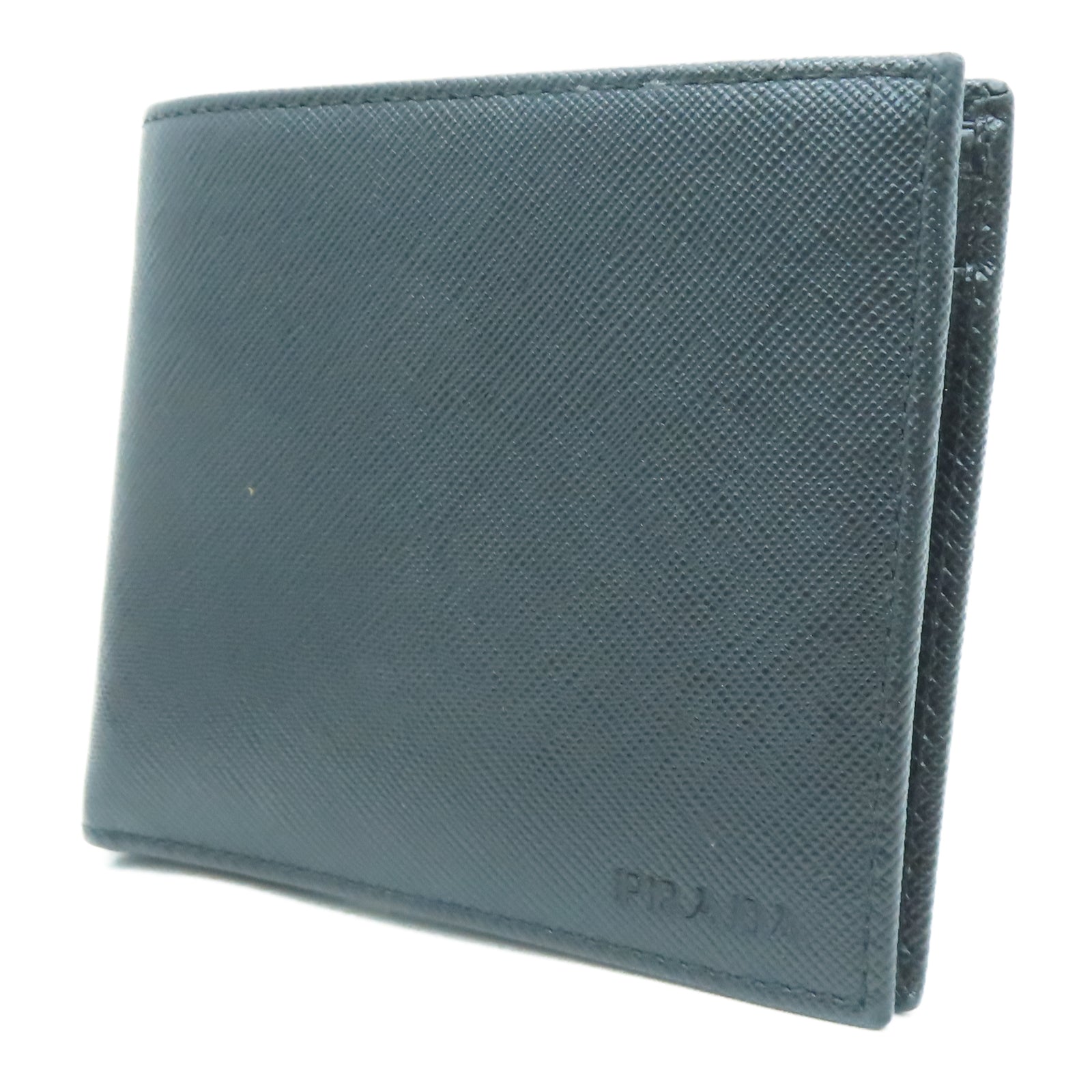 PRADA Saffiano皮革Wallet钱包黑色
