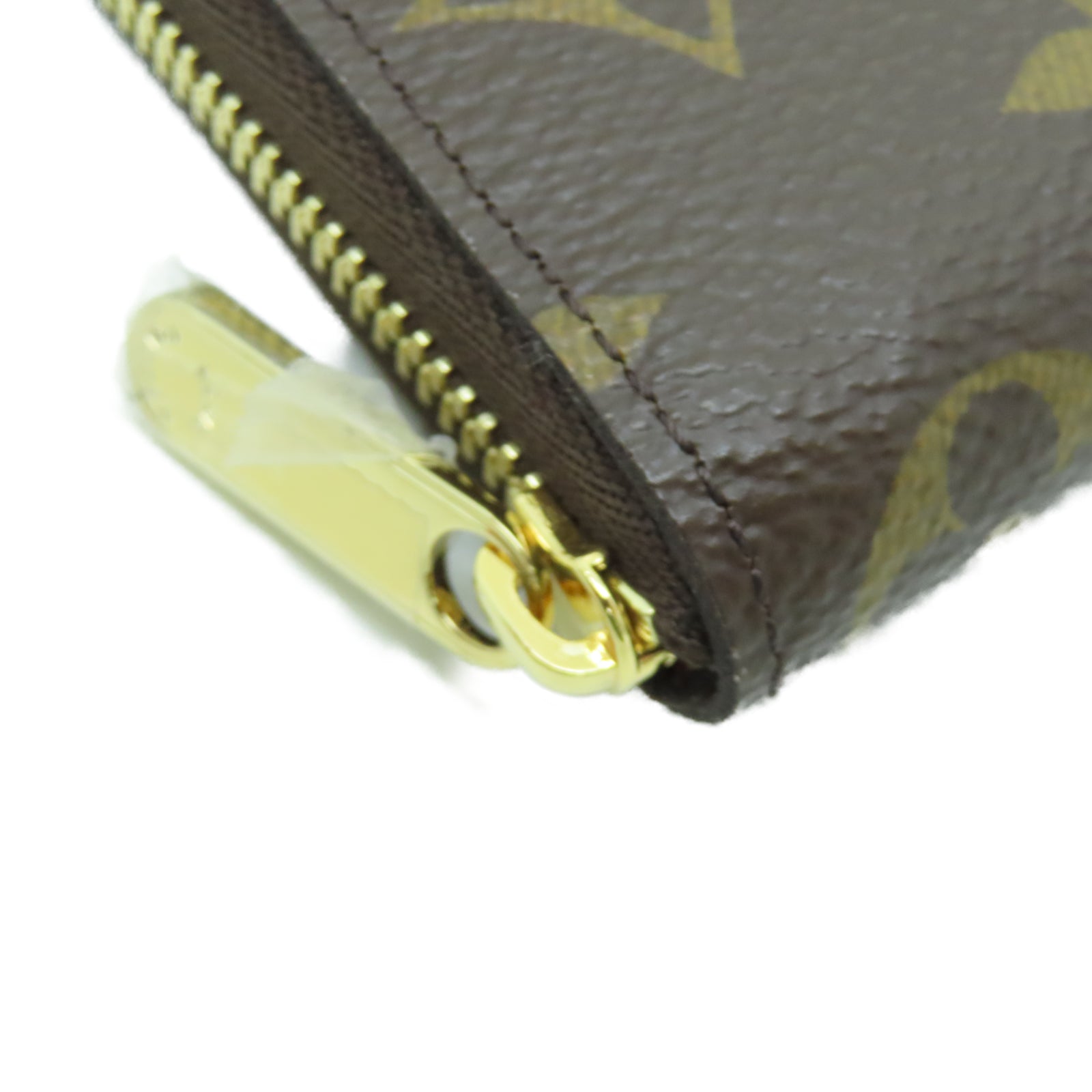 LOUIS VUITTON Monogram Zippy Coin Purse金扣錢包啡色