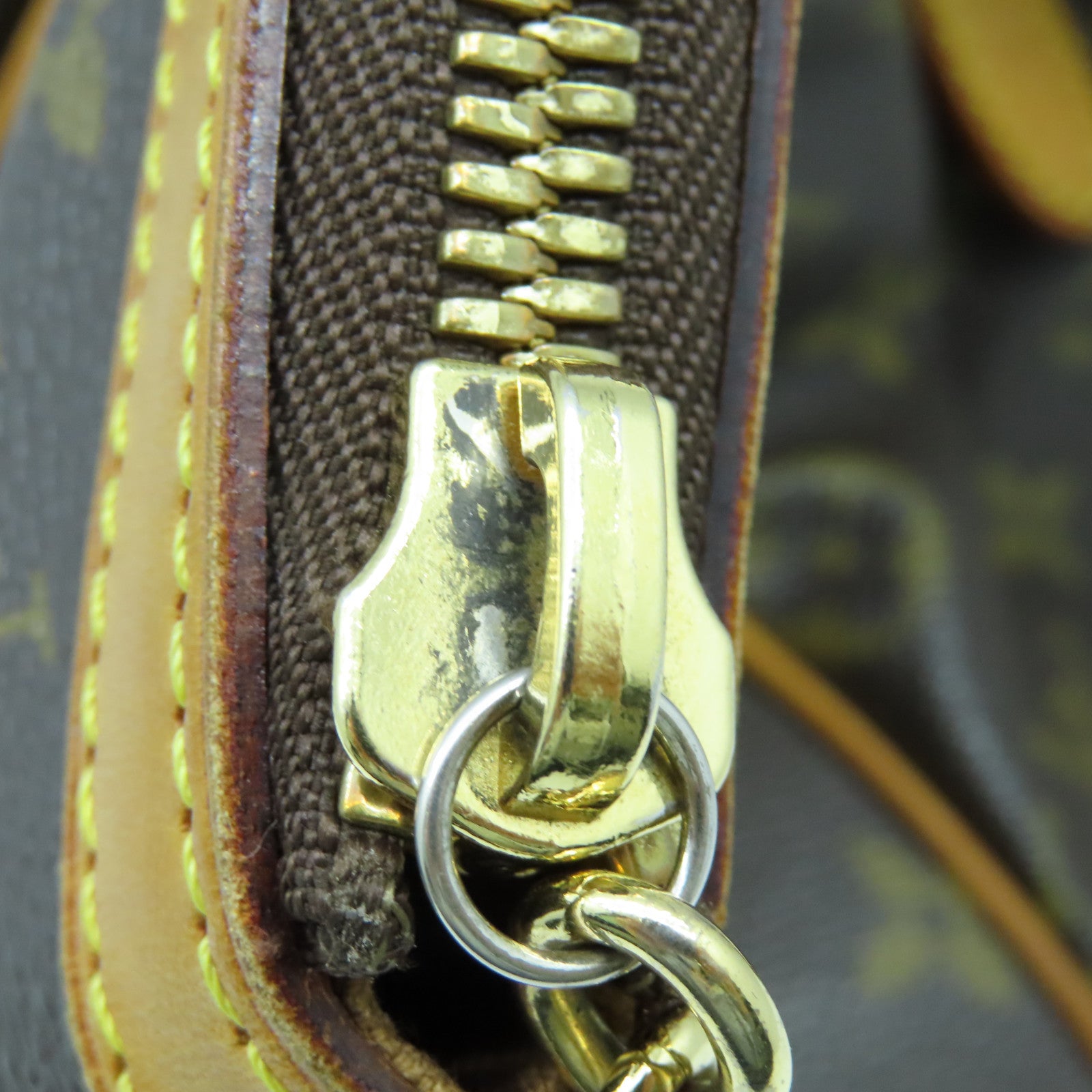 LOUIS VUITTON Monogram Tivoli GM金扣肩背袋啡色