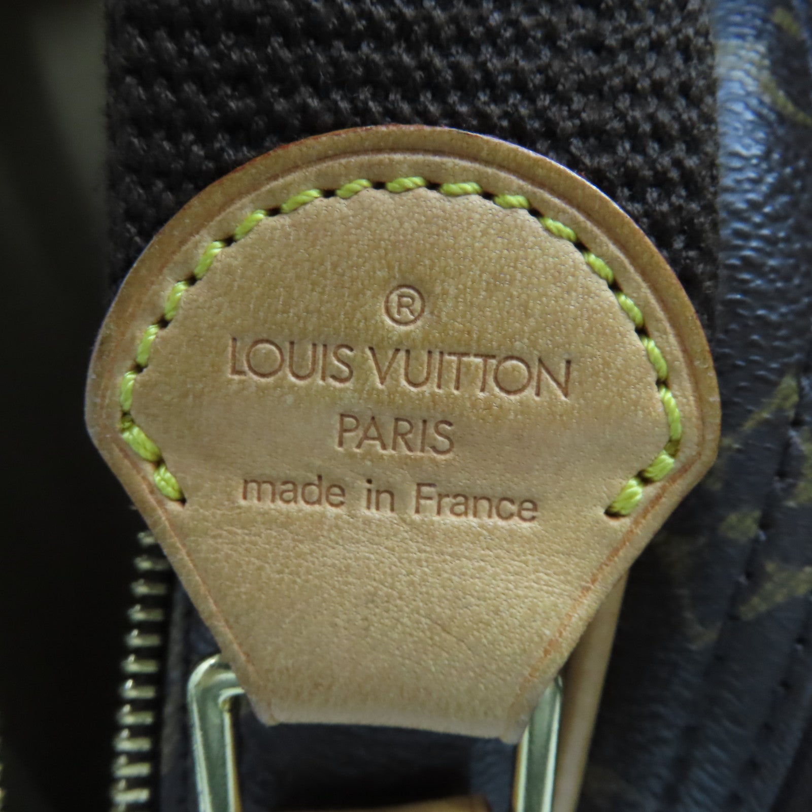 LOUIS VUITTON Monogram Reporter PM Shoulder Bag肩背袋啡色
