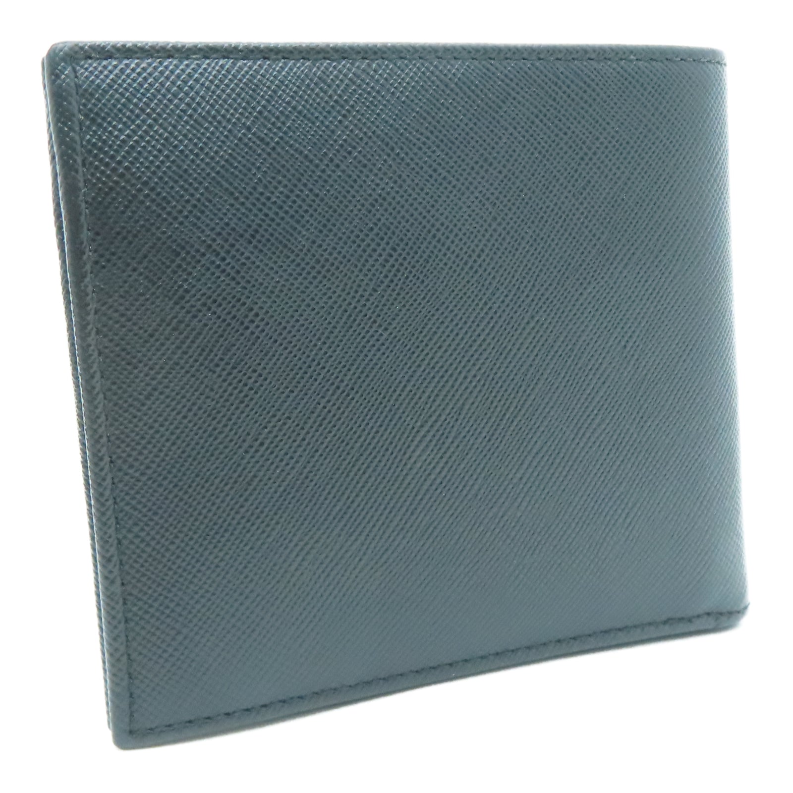 PRADA Saffiano皮革Wallet钱包黑色