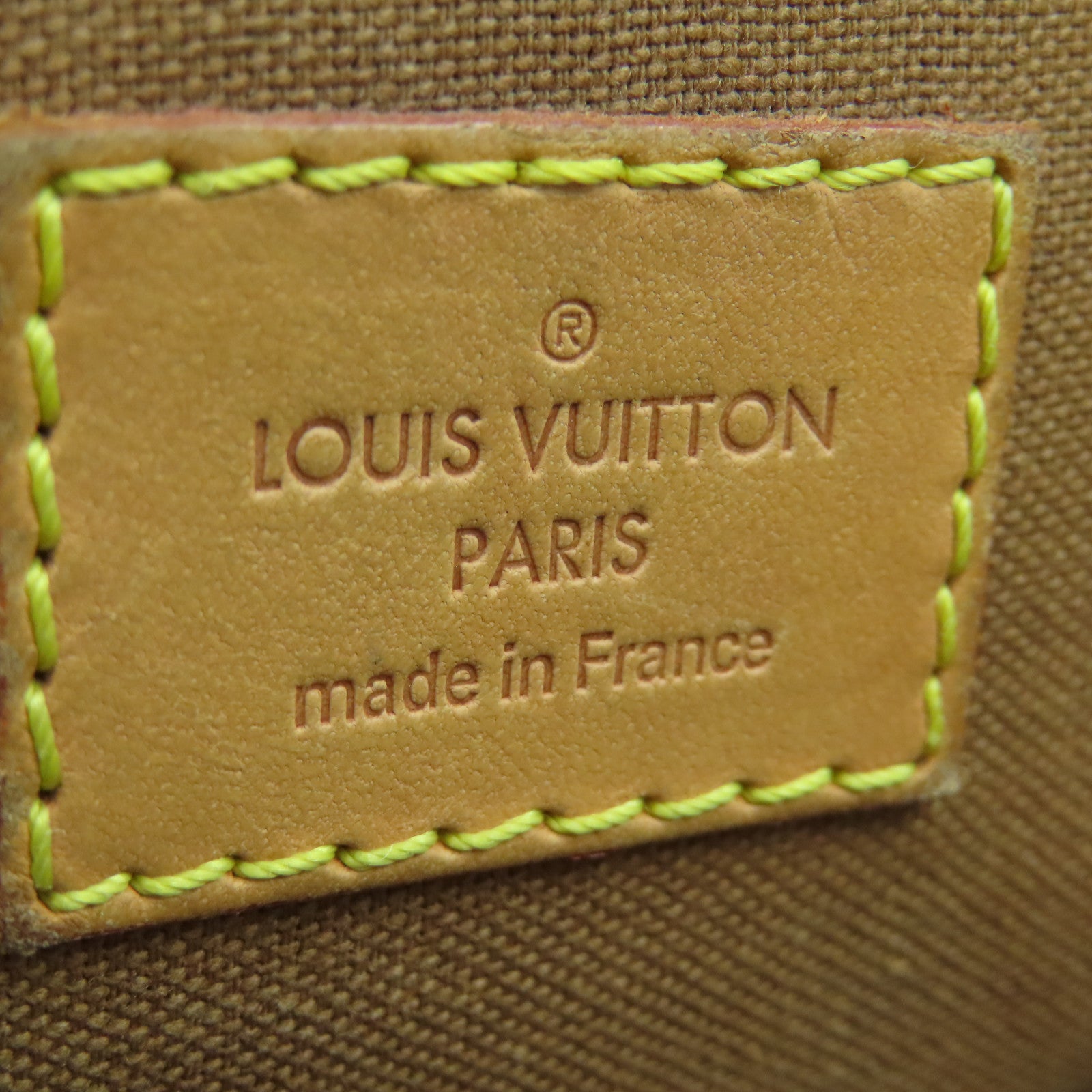 LOUIS VUITTON Monogram Tivoli GM金扣肩背袋啡色