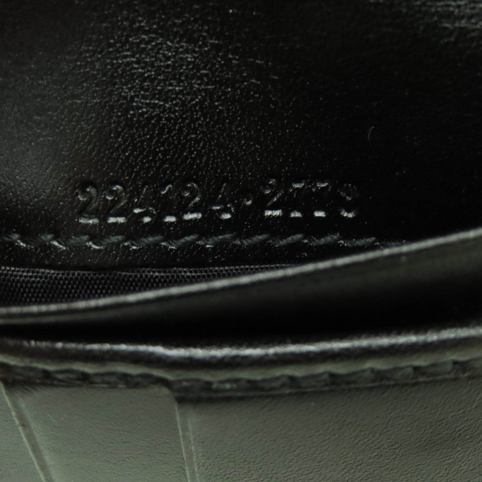 GUCCI 塗層帆布Wallet錢包黑色