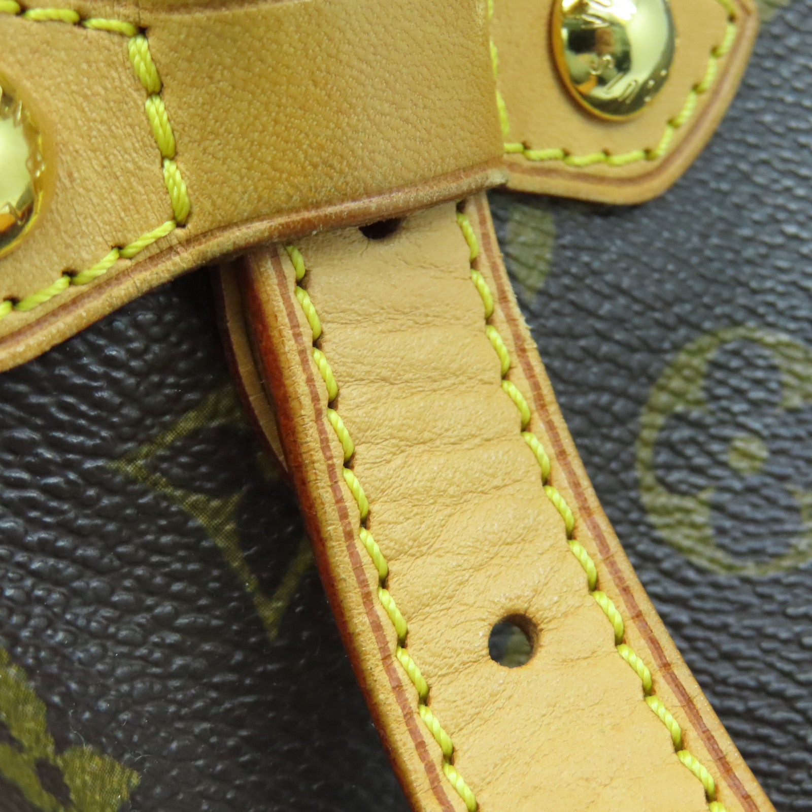 LOUIS VUITTON Monogram Tivoli GM金扣肩背袋啡色