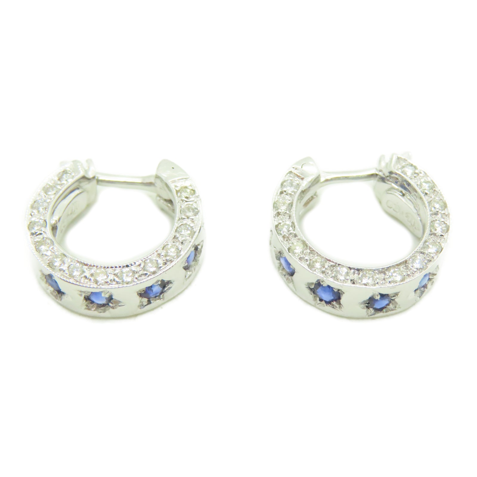 JEWELRY 18K白金Diamond 4.6g鑽石耳環
