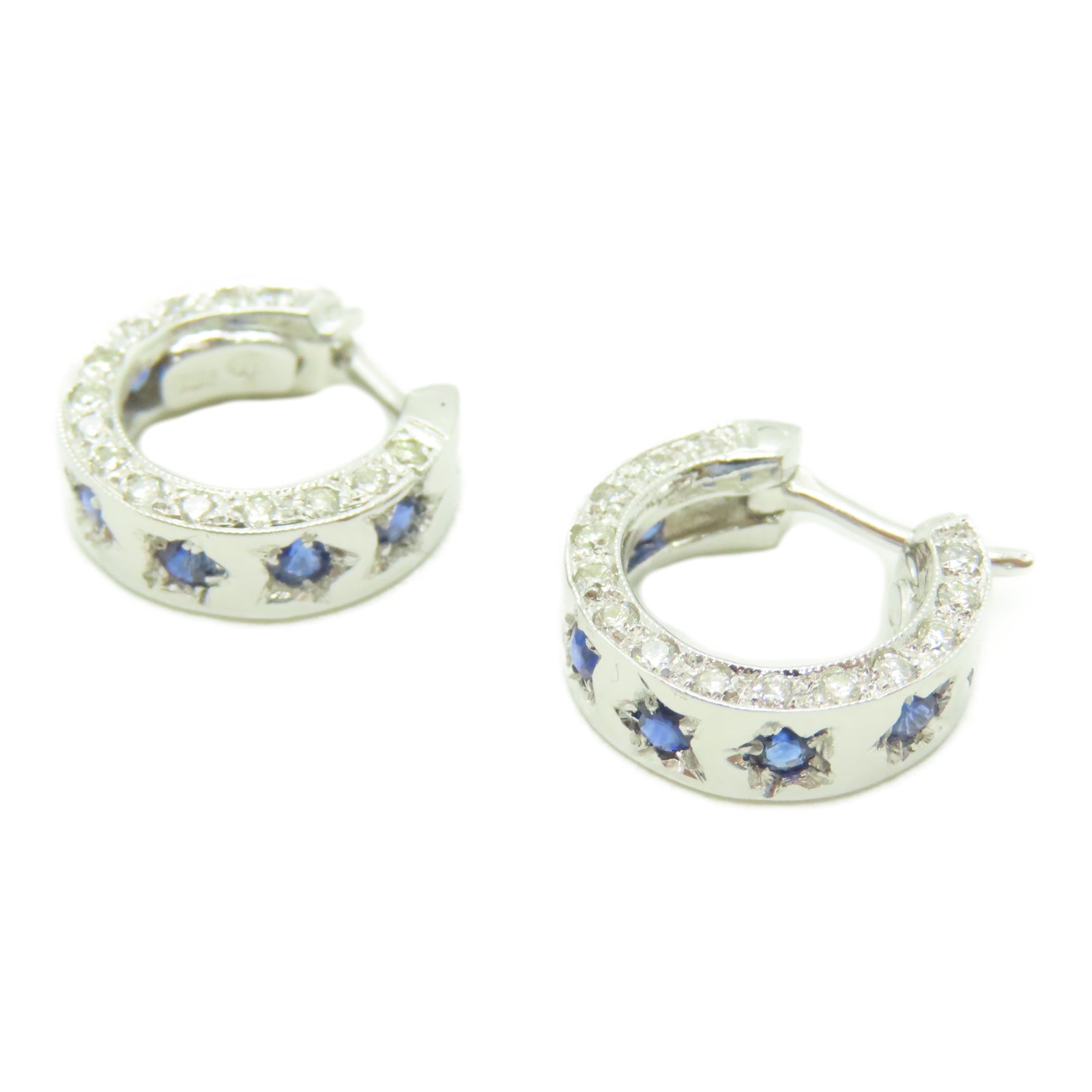 JEWELRY 18K白金Diamond 4.6g鑽石耳環