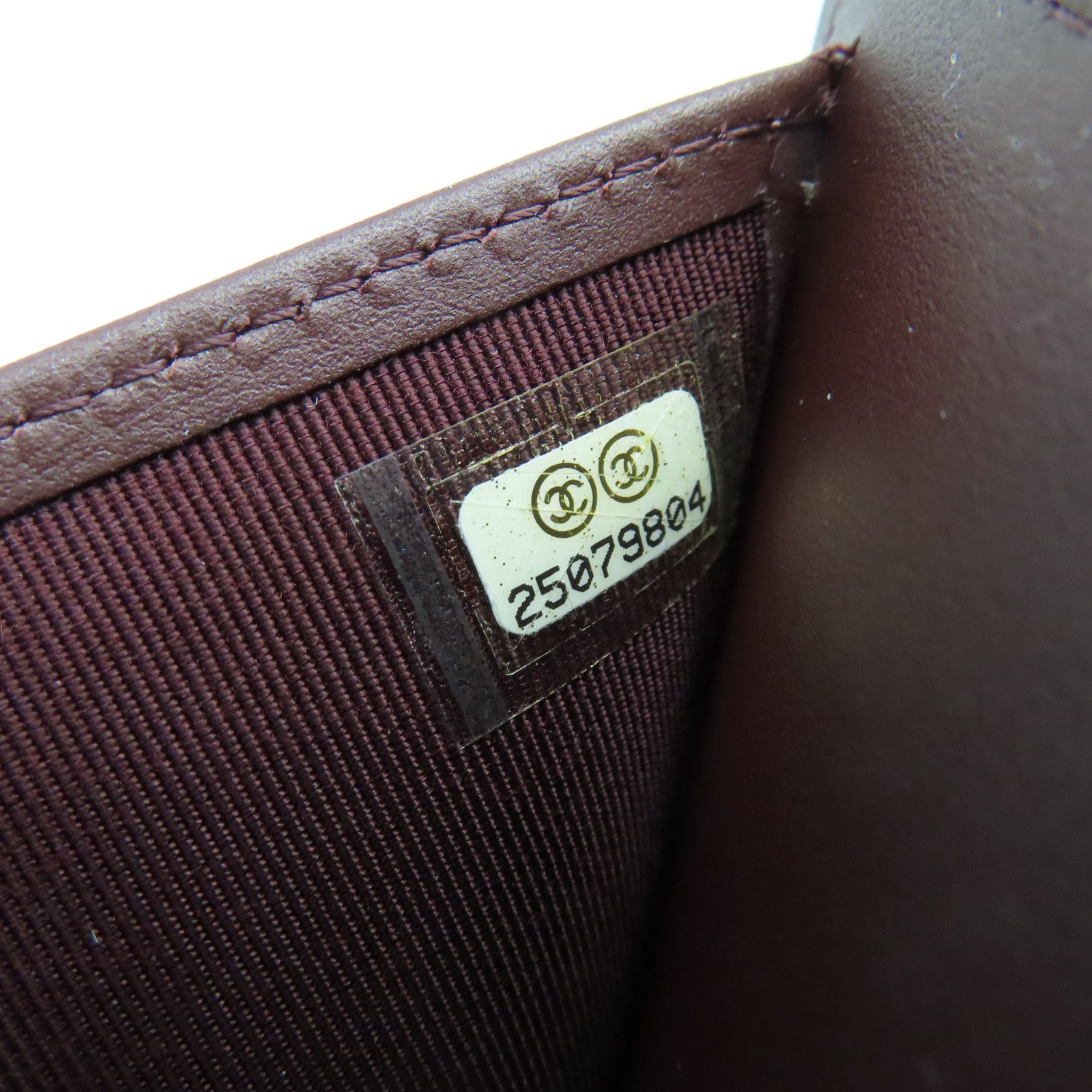 CHANEL 菱格Caviar皮革Wallet金扣錢包黑色