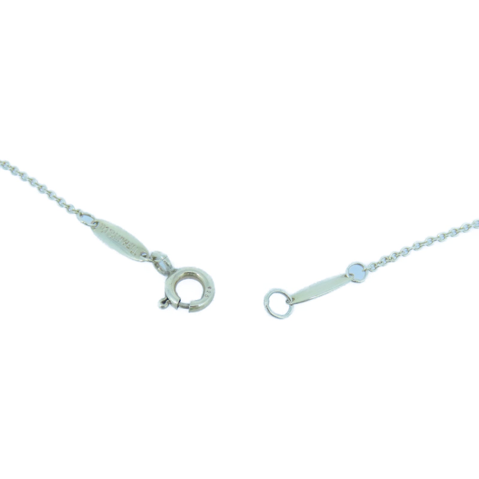 TIFFANY＆CO 925纯银Bean Necklace项链