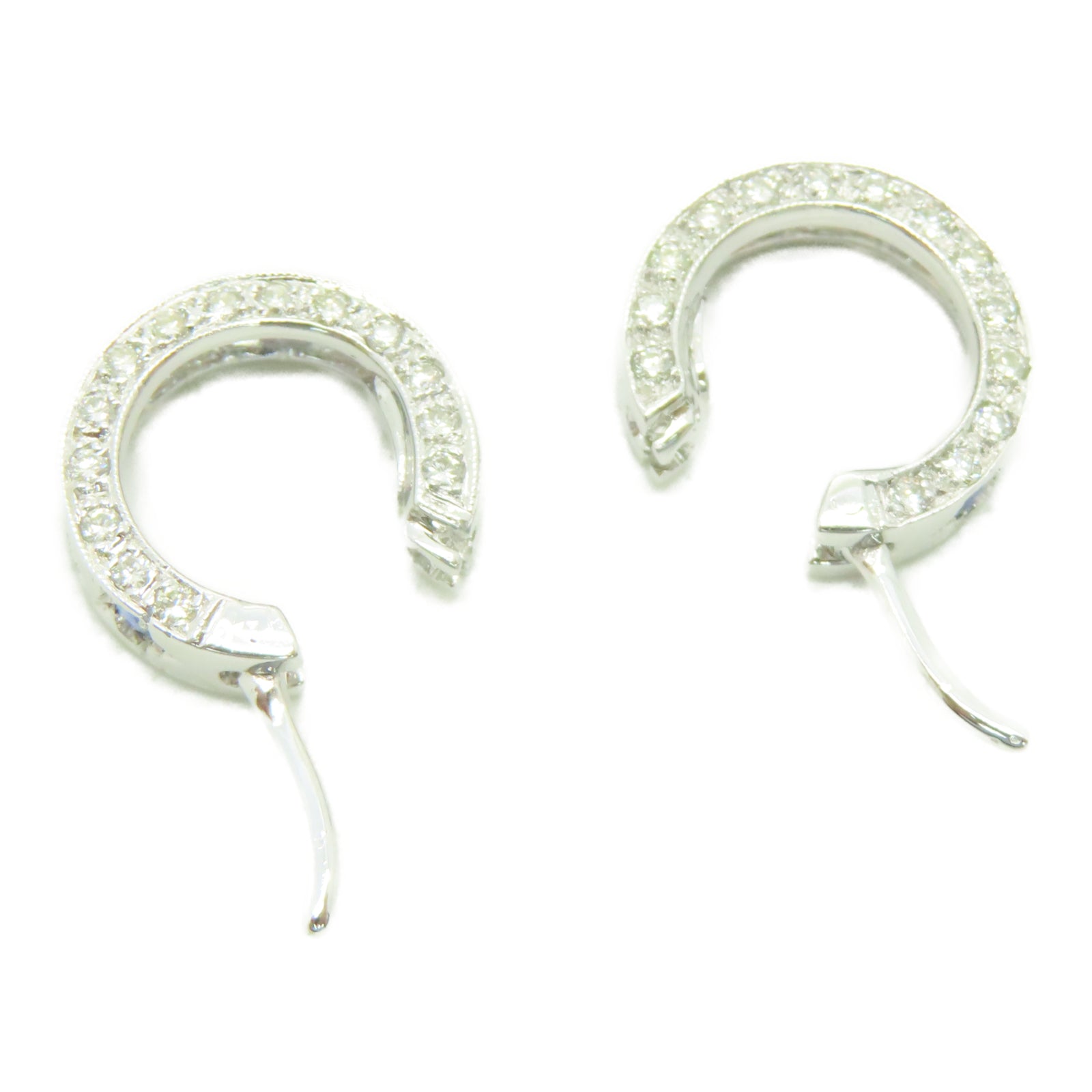 JEWELRY 18K白金Diamond 4.6g鑽石耳環