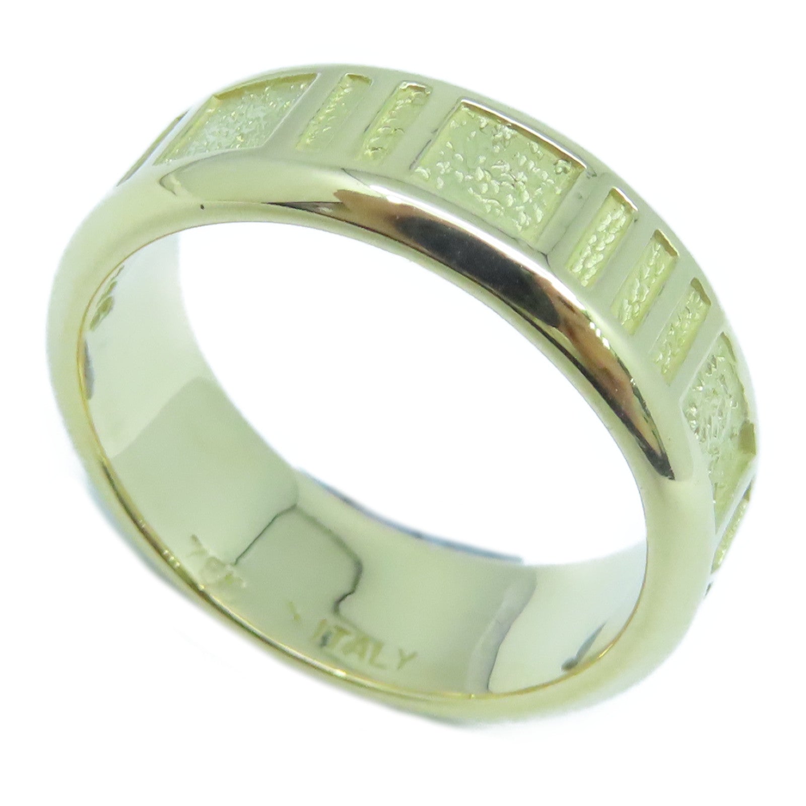TIFFANY＆CO 18K黃金Atlas Ring戒指US#5.5